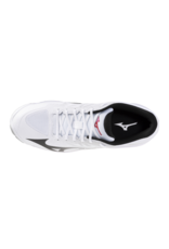 Mizuno SHOE WAVE LIGHTNING PRO-Heren-White/Black/FieryRed
