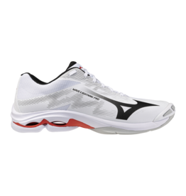 Mizuno SHOE WAVE LIGHTNING PRO-Heren-White/Black/FieryRed