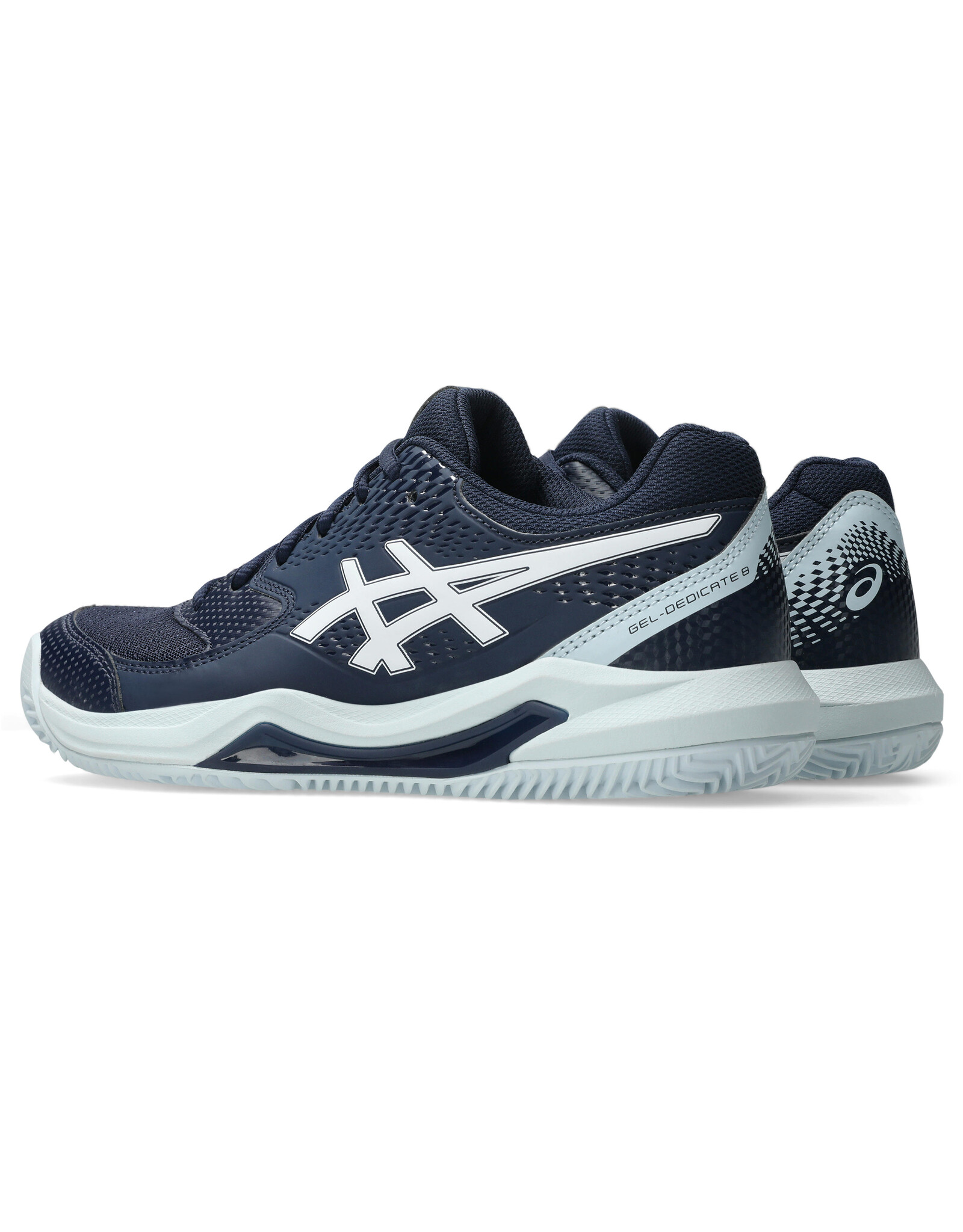 Asics GEL-DEDICATE 8 CLAY-Heren-BLACK/GREY BLUE