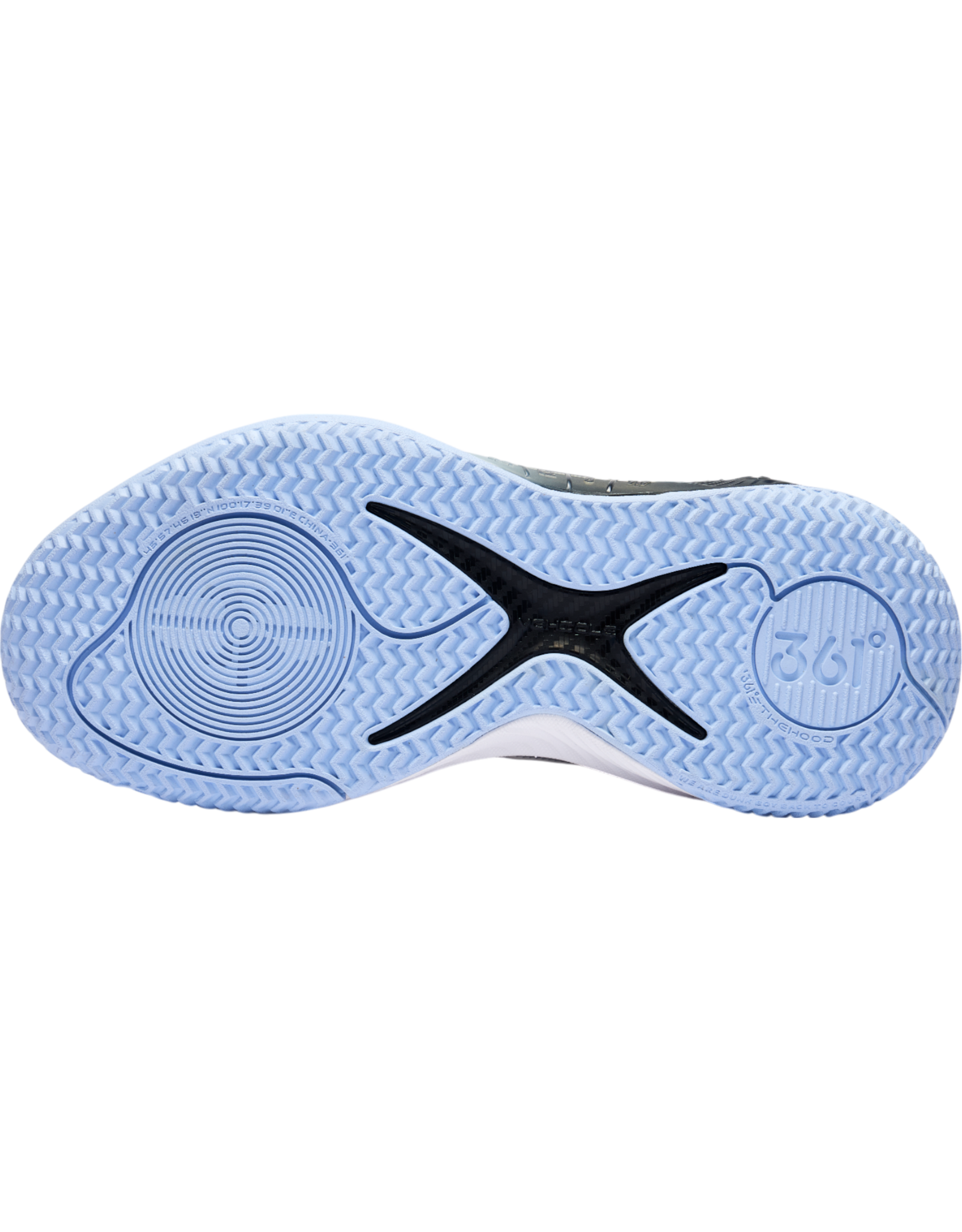 361* DVD Junior Basketball Shoes-361 White/Anthracite