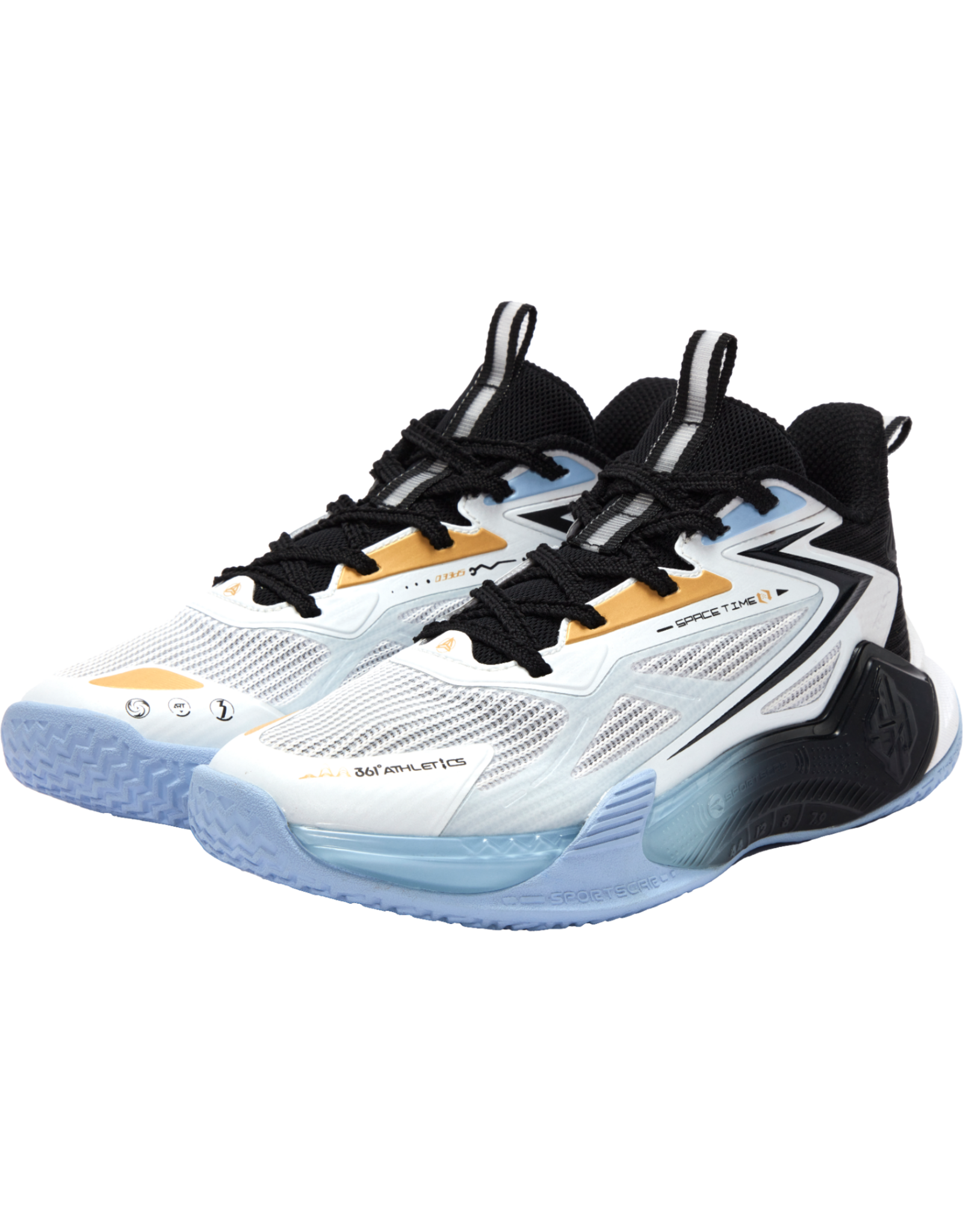 361* DVD Junior Basketball Shoes-361 White/Anthracite