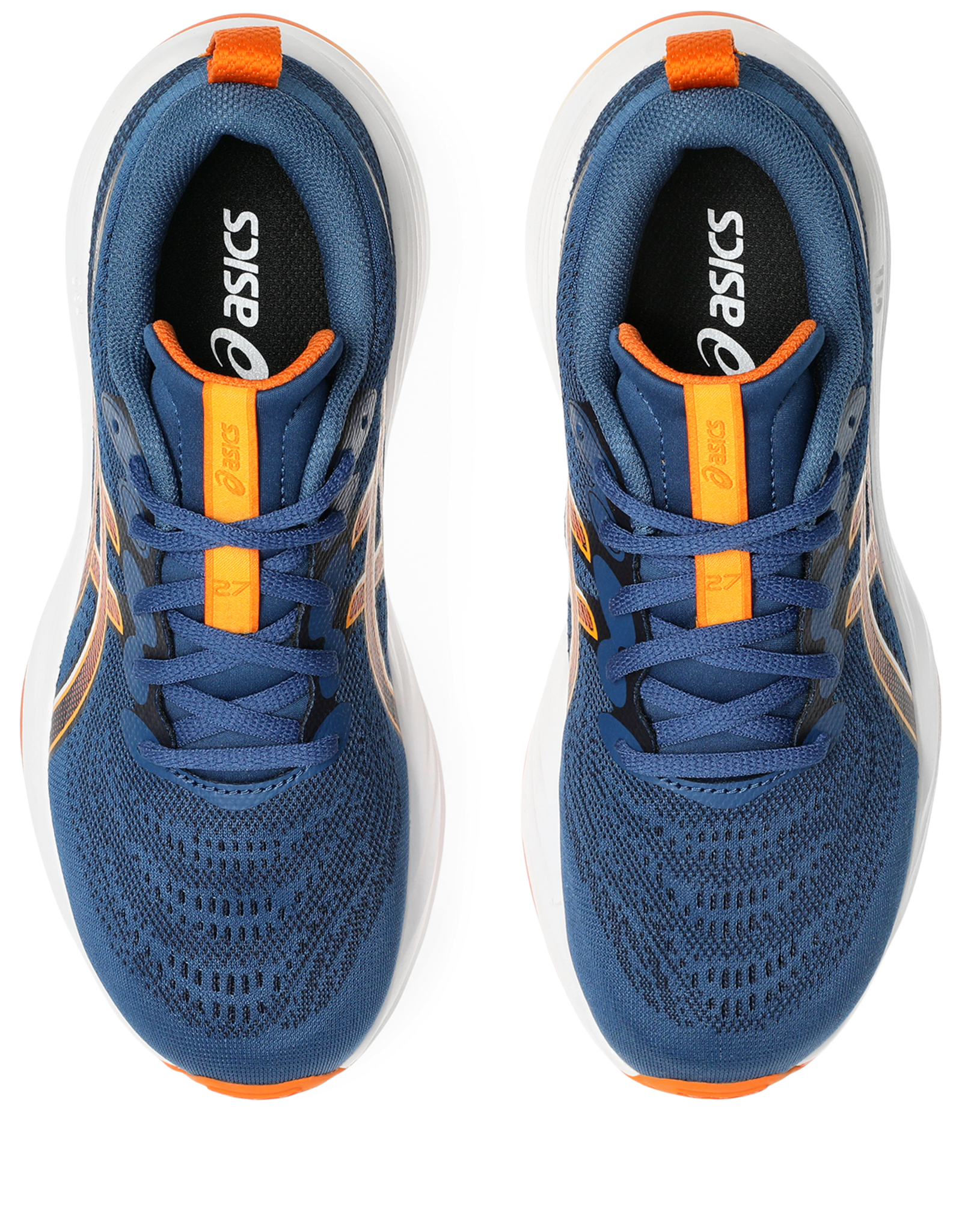 Asics GEL-CUMULUS 27 GS-Kinderen-TWILIGHT BLUE/WHITE