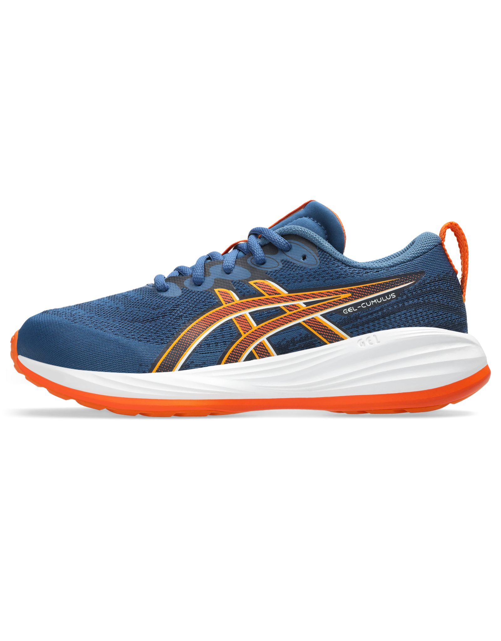 Asics GEL-CUMULUS 27 GS-Kinderen-TWILIGHT BLUE/WHITE