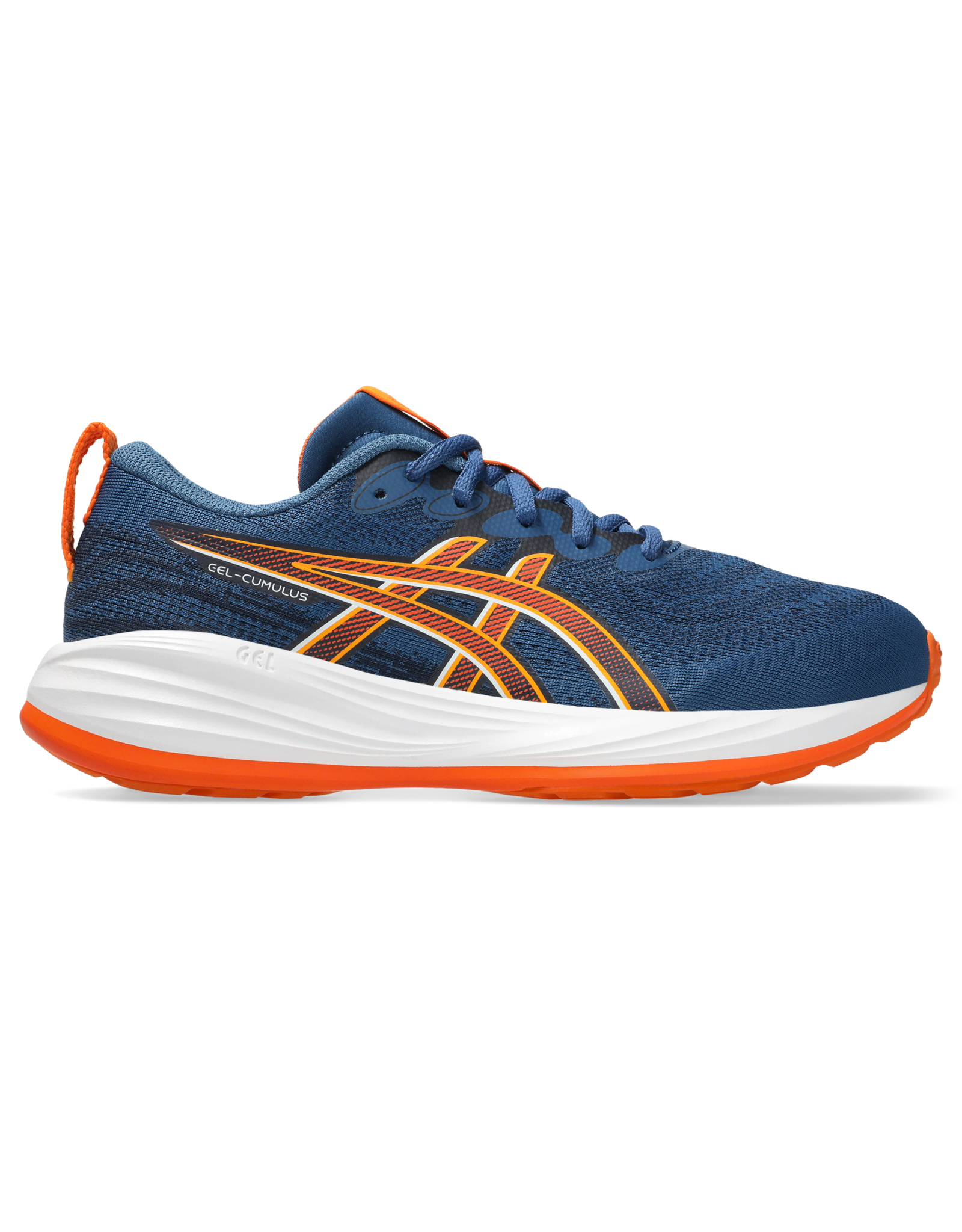 Asics GEL-CUMULUS 27 GS-Kinderen-TWILIGHT BLUE/WHITE