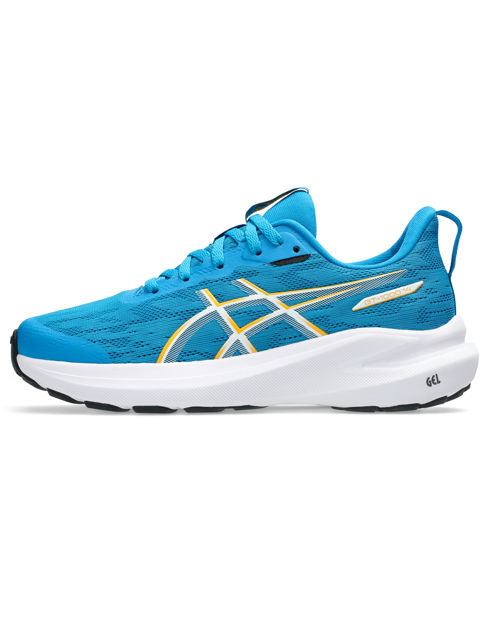 Asics GT-1000 14 GS-Kinderen-AEGEAN BLUE/YAMABUKI