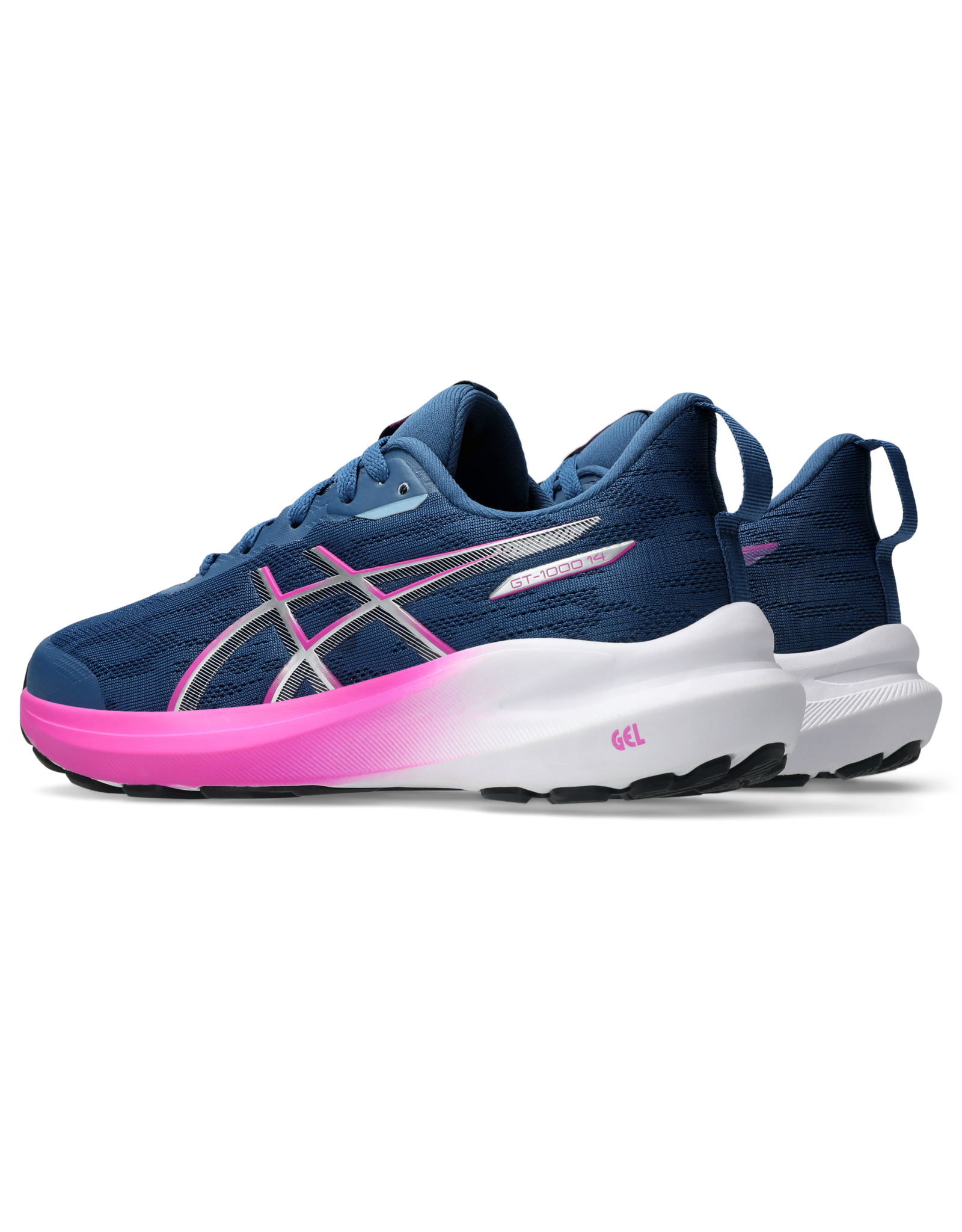 Asics GT-1000 14 GS-Kinderen-TWILIGHT BLUE/DIGITAL SAKURA