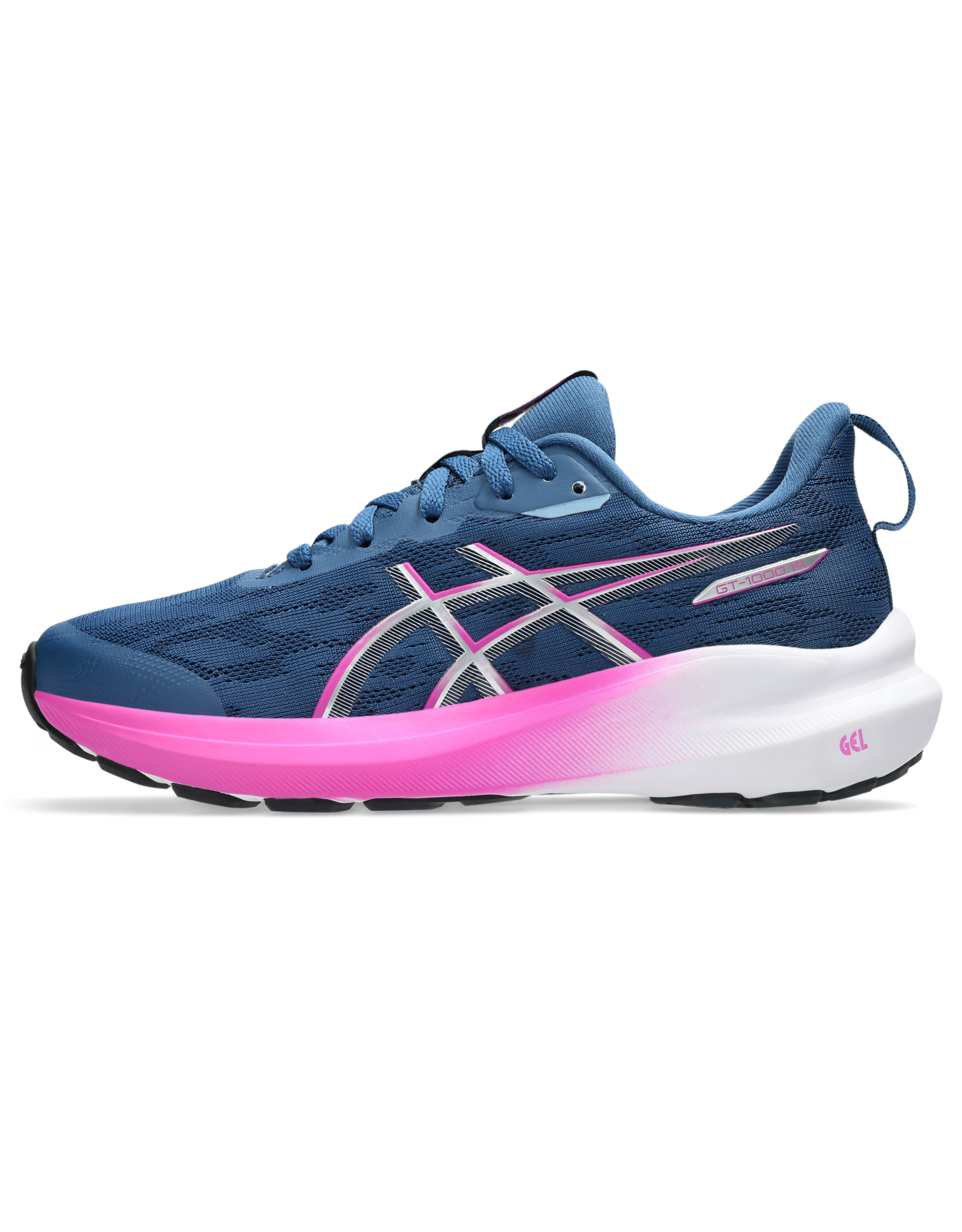 Asics GT-1000 14 GS-Kinderen-TWILIGHT BLUE/DIGITAL SAKURA