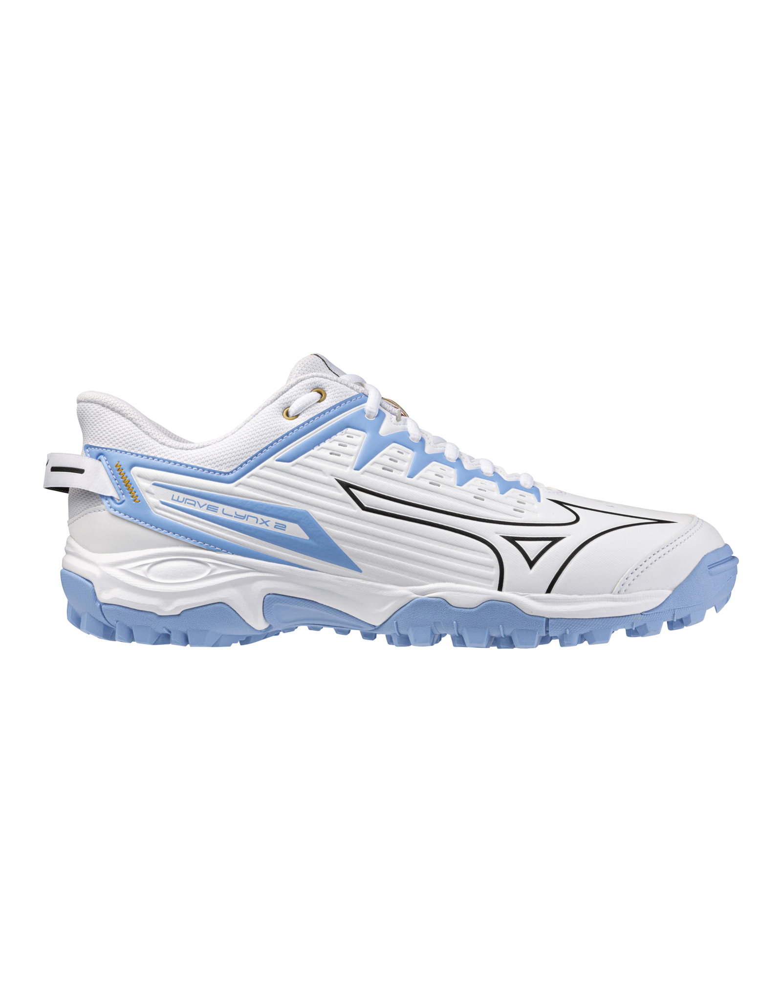 Mizuno SHOE WAVE LYNX-Unisex-White/Celeste