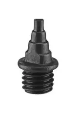 ALU SPIKE 5MM XMASS TREE BLACK (per stuk)