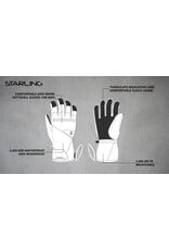 Starling® Skihandschoenen Premium Heren • Softshell • Zwart (ZWA)