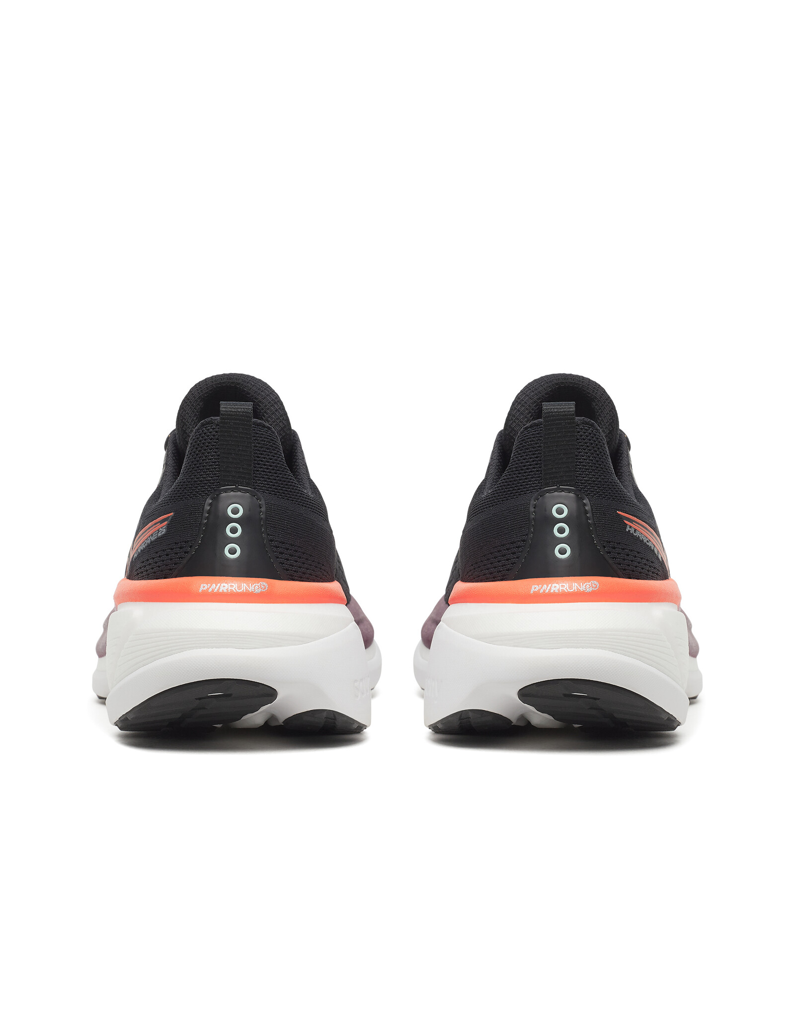 Saucony HURRICANE 25-Heren-BLACK/CRIMSON