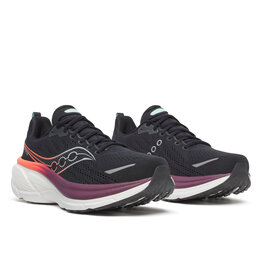 Saucony HURRICANE 25-Heren-BLACK/CRIMSON