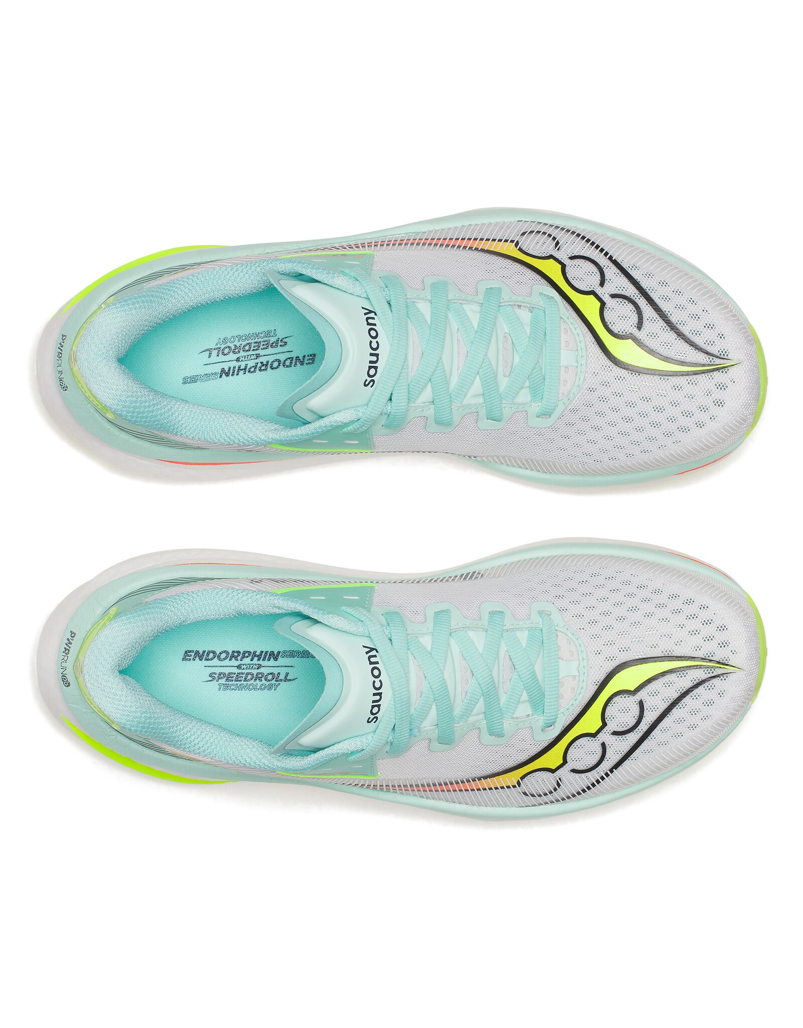 Saucony ENDORPHIN AZURA-Dames-WHITE/SPLASH