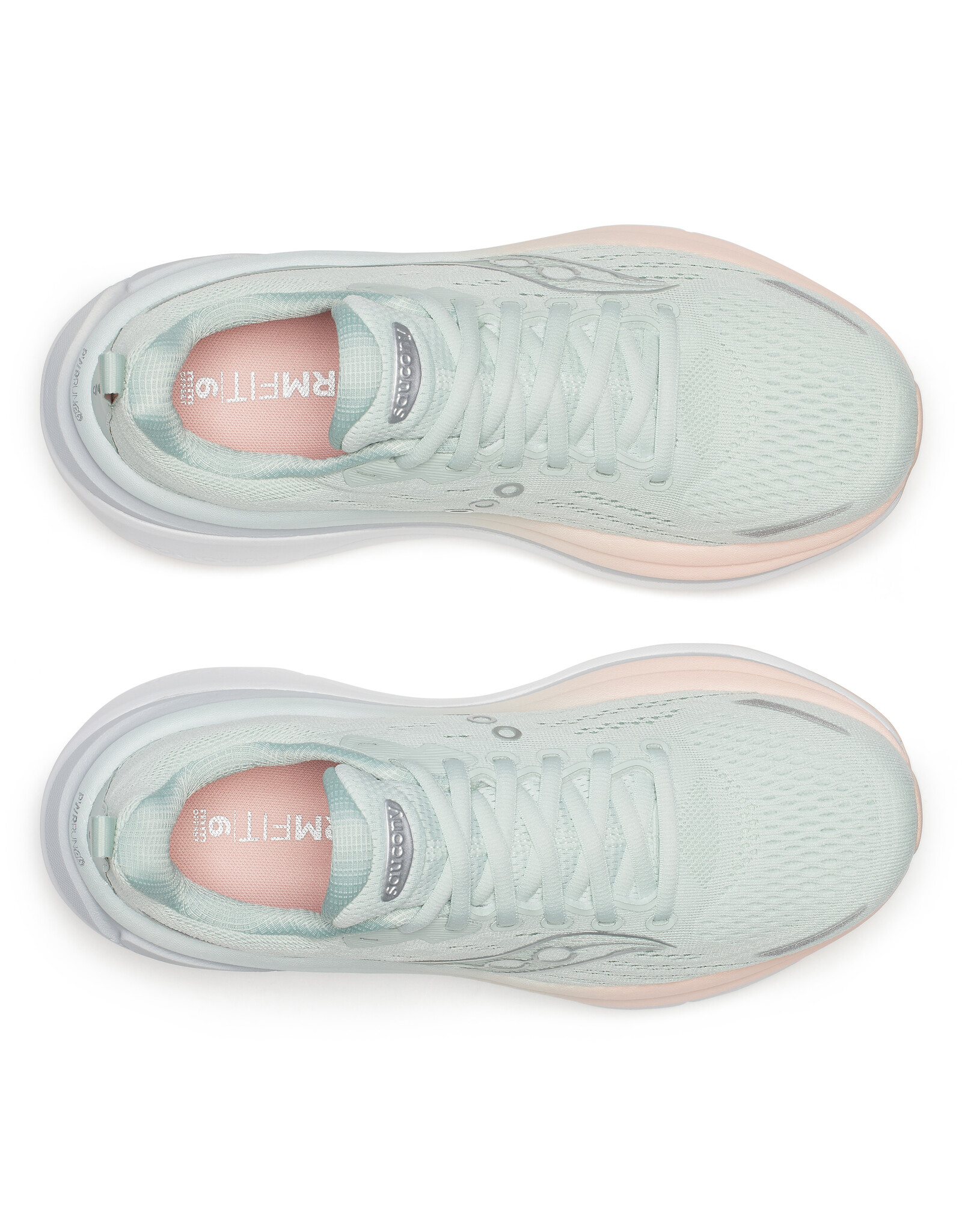 Saucony HURRICANE 25-Dames-MIST/CAMEO