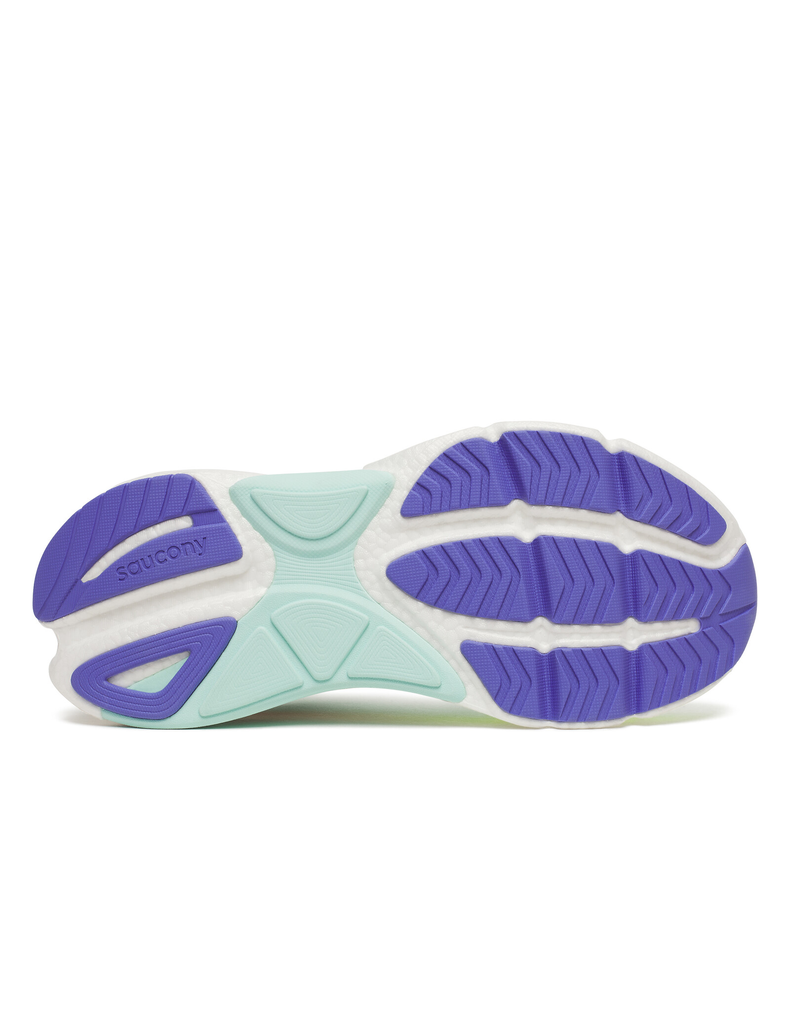 Saucony OMNI ST 23-Dames-AQUA/CITRON