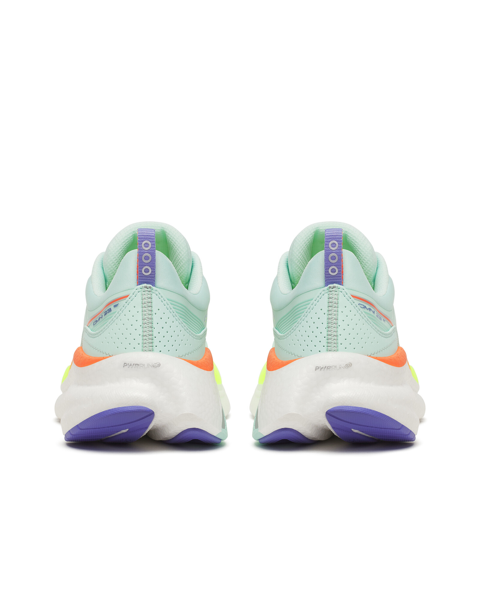 Saucony OMNI ST 23-Dames-AQUA/CITRON