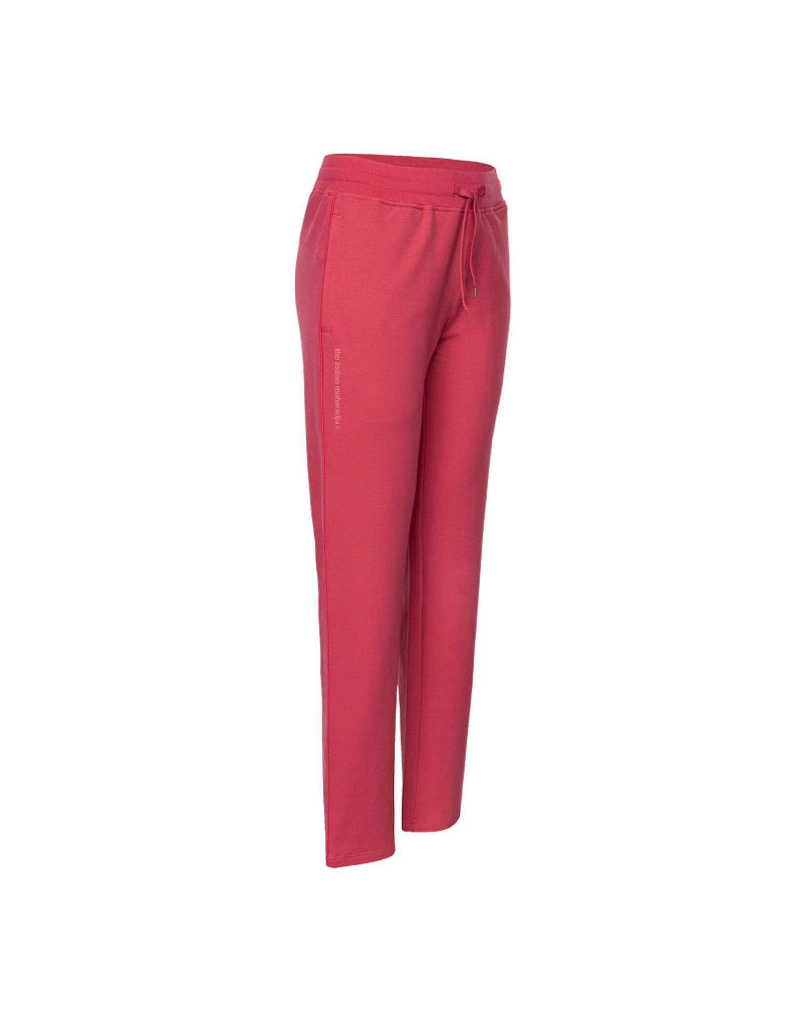 The Indian Maharadja Women cotton track pant-berry rose