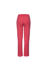 The Indian Maharadja Women cotton track pant-berry rose