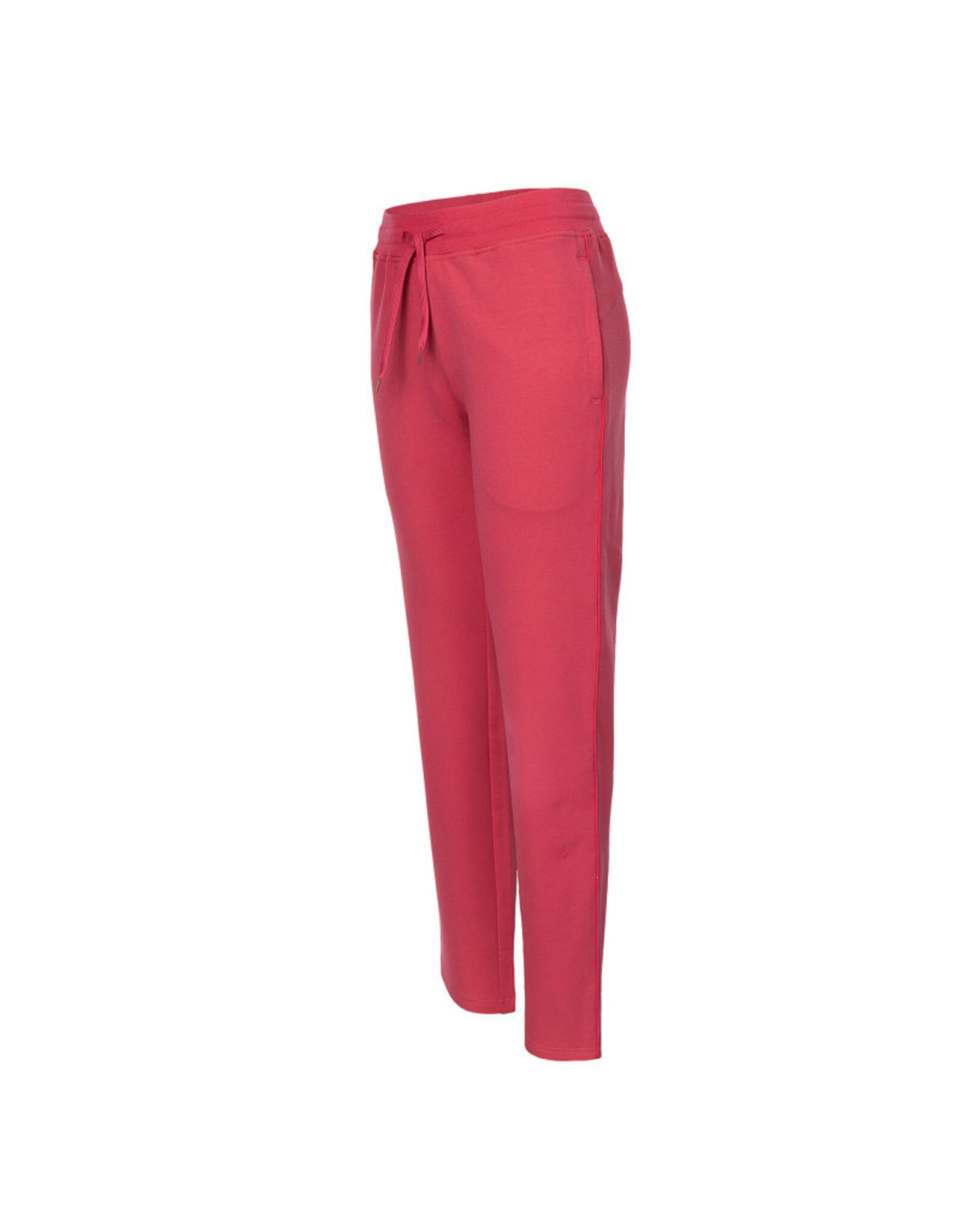 The Indian Maharadja Women cotton track pant-berry rose