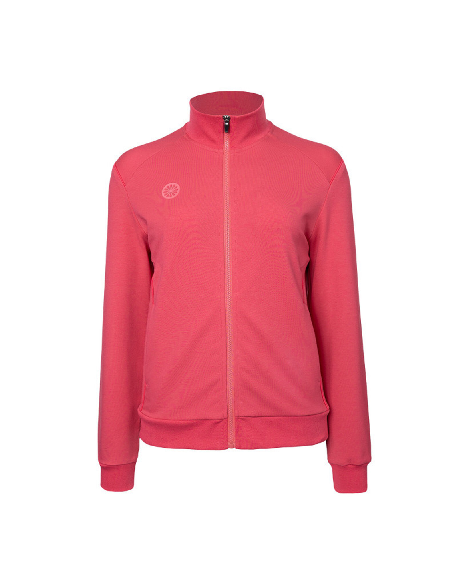 The Indian Maharadja Women cotton track jacket-berry rose