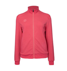 The Indian Maharadja Women cotton track jacket-berry rose