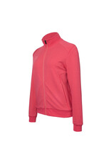 The Indian Maharadja Women cotton track jacket-berry rose