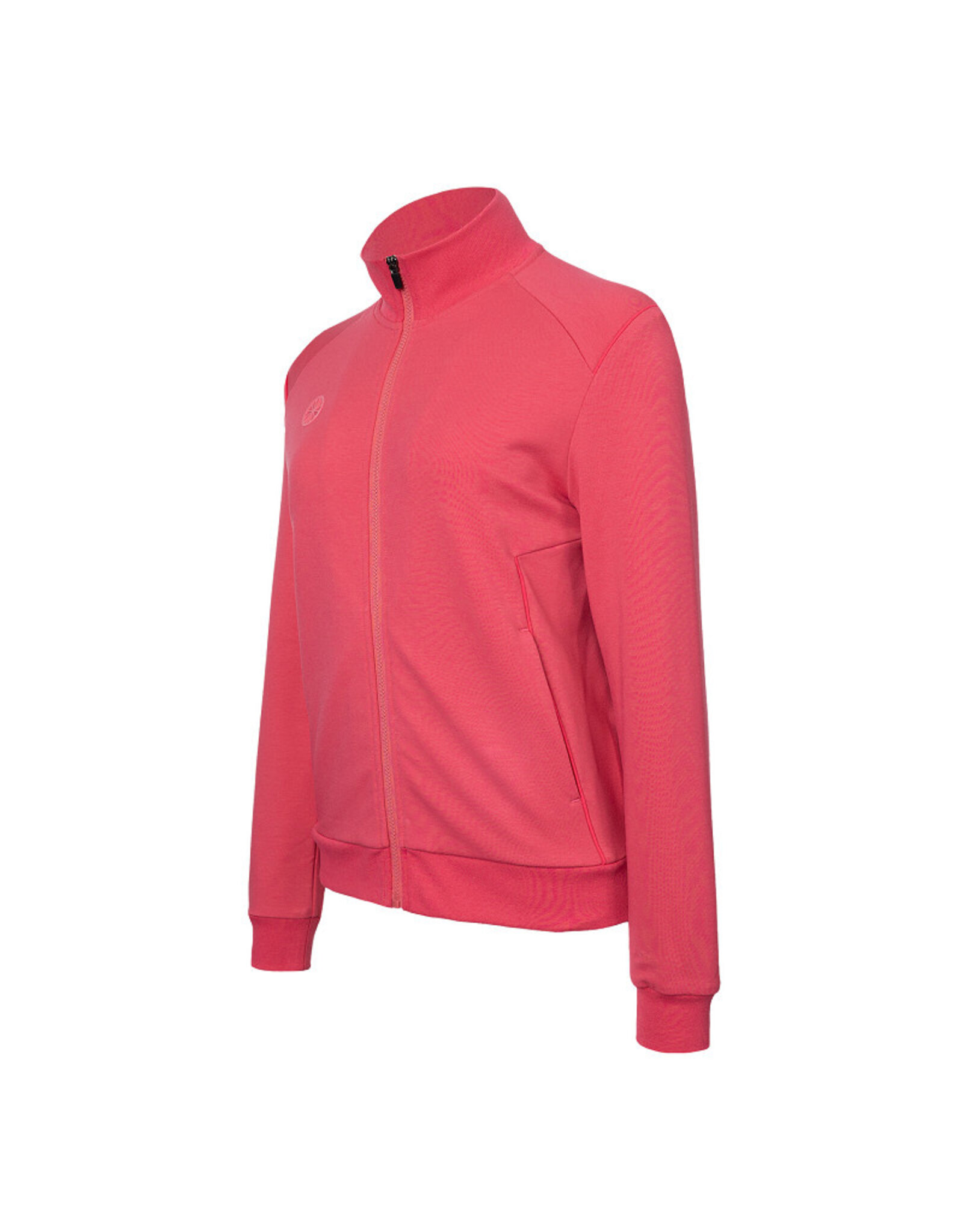 The Indian Maharadja Women cotton track jacket-berry rose