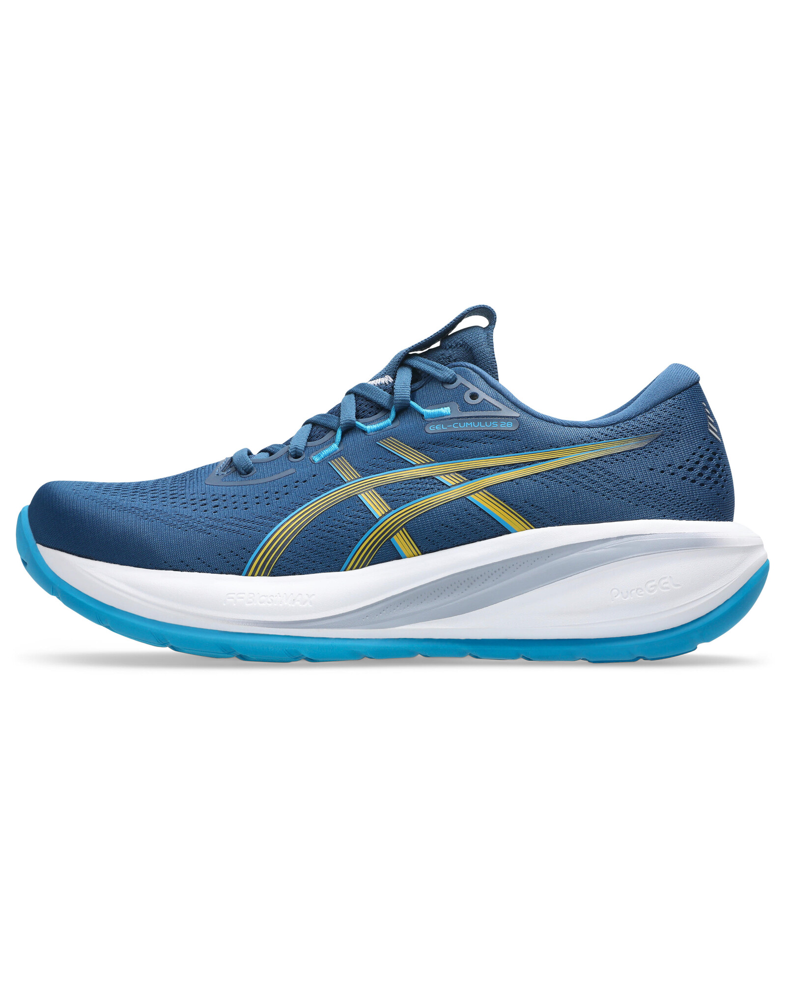 Asics GEL-CUMULUS 28-Heren-TWILIGHT BLUE/YAMABUKI