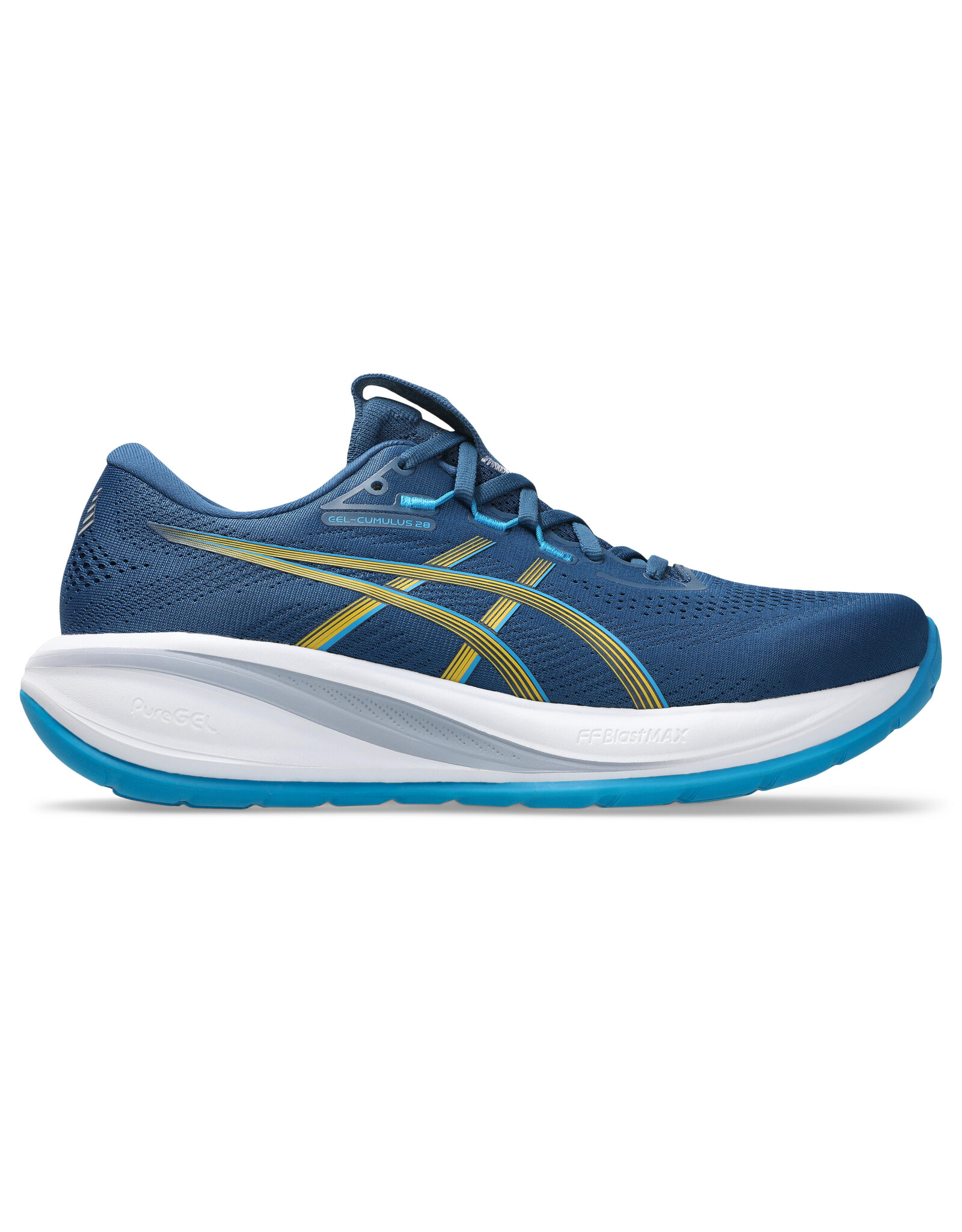 Asics GEL-CUMULUS 28-Heren-TWILIGHT BLUE/YAMABUKI