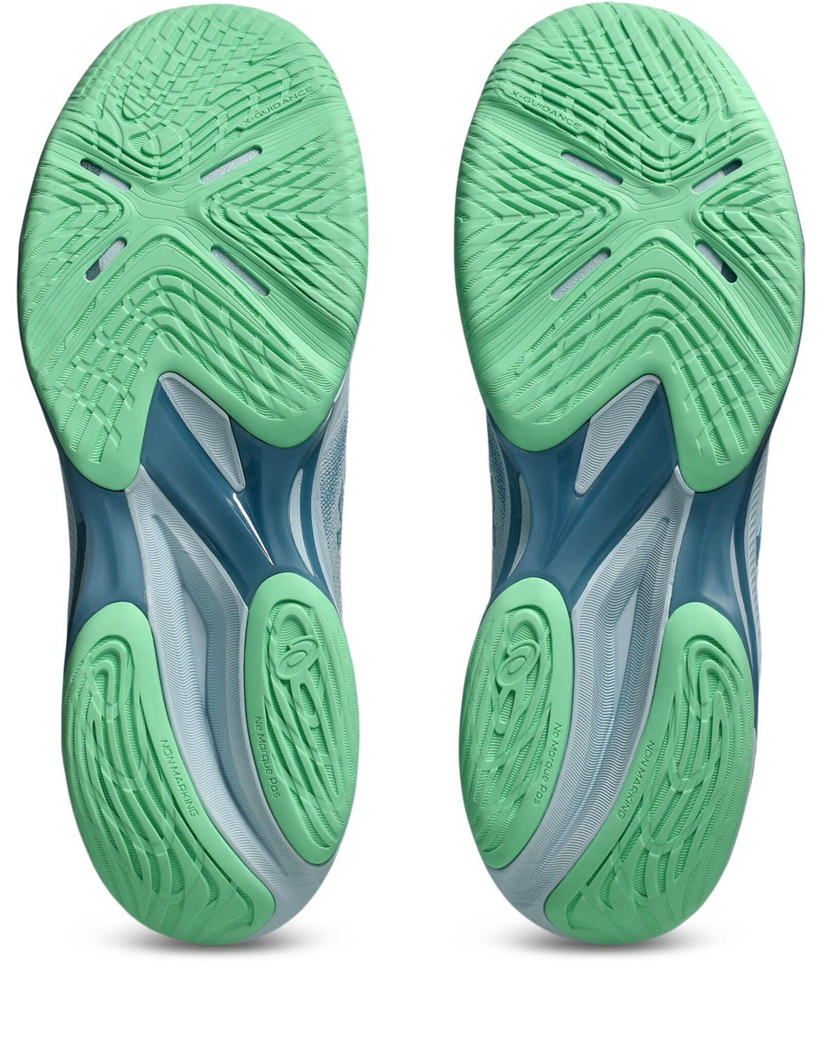 Asics NETBURNER BALLISTIC FF 4-Heren-COOL GREY/SABA BLUE