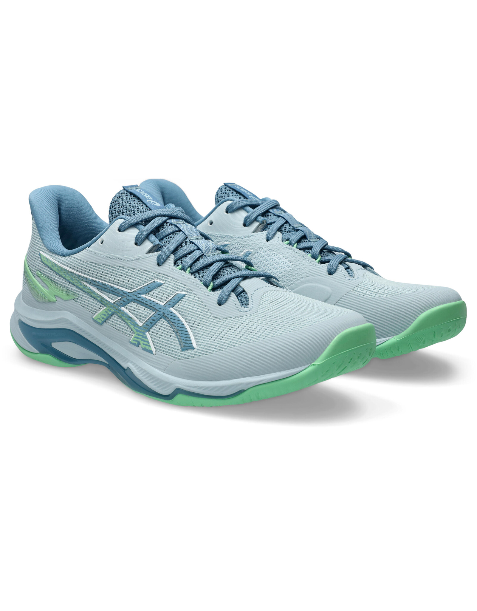 Asics NETBURNER BALLISTIC FF 4-Heren-COOL GREY/SABA BLUE