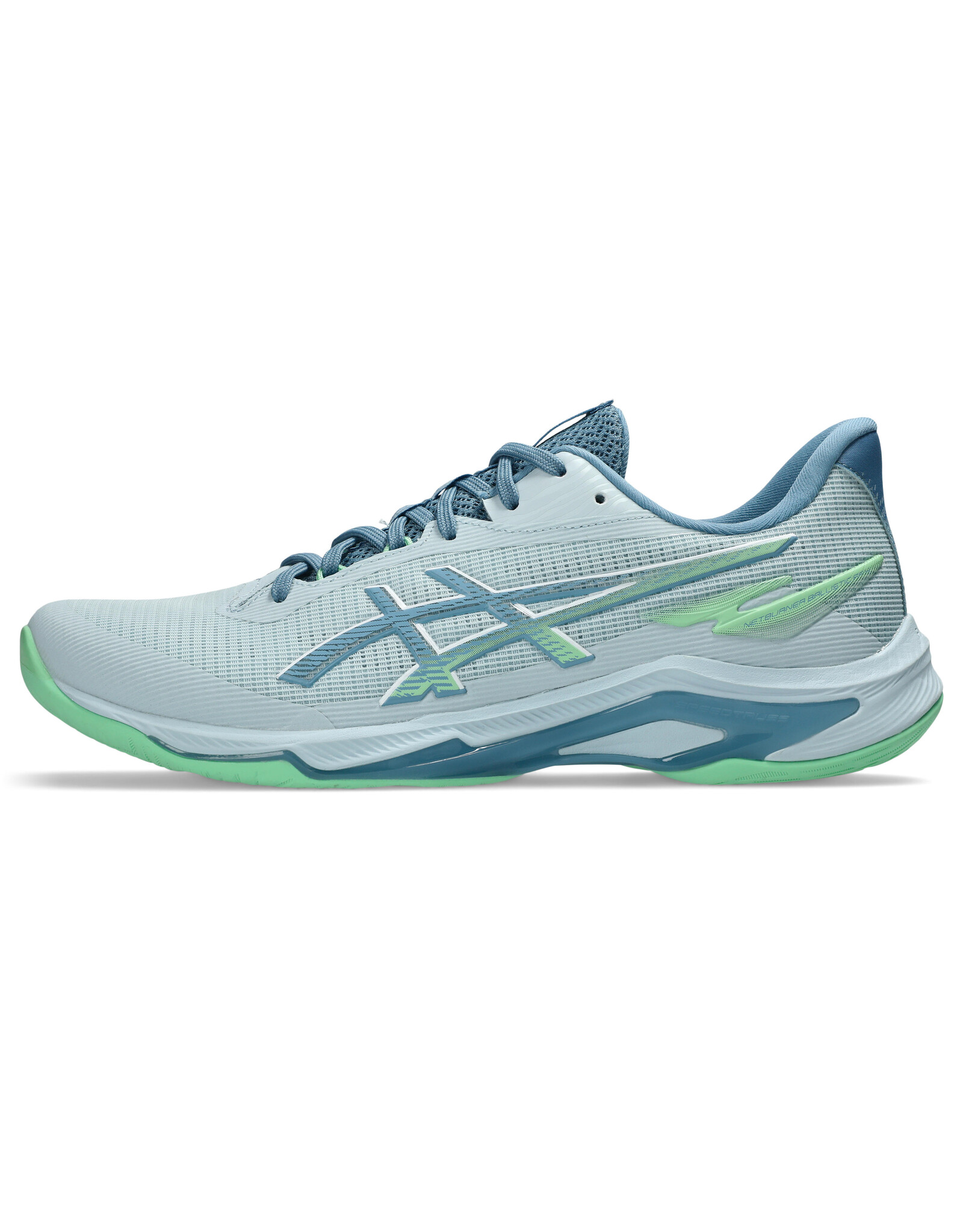 Asics NETBURNER BALLISTIC FF 4-Heren-COOL GREY/SABA BLUE