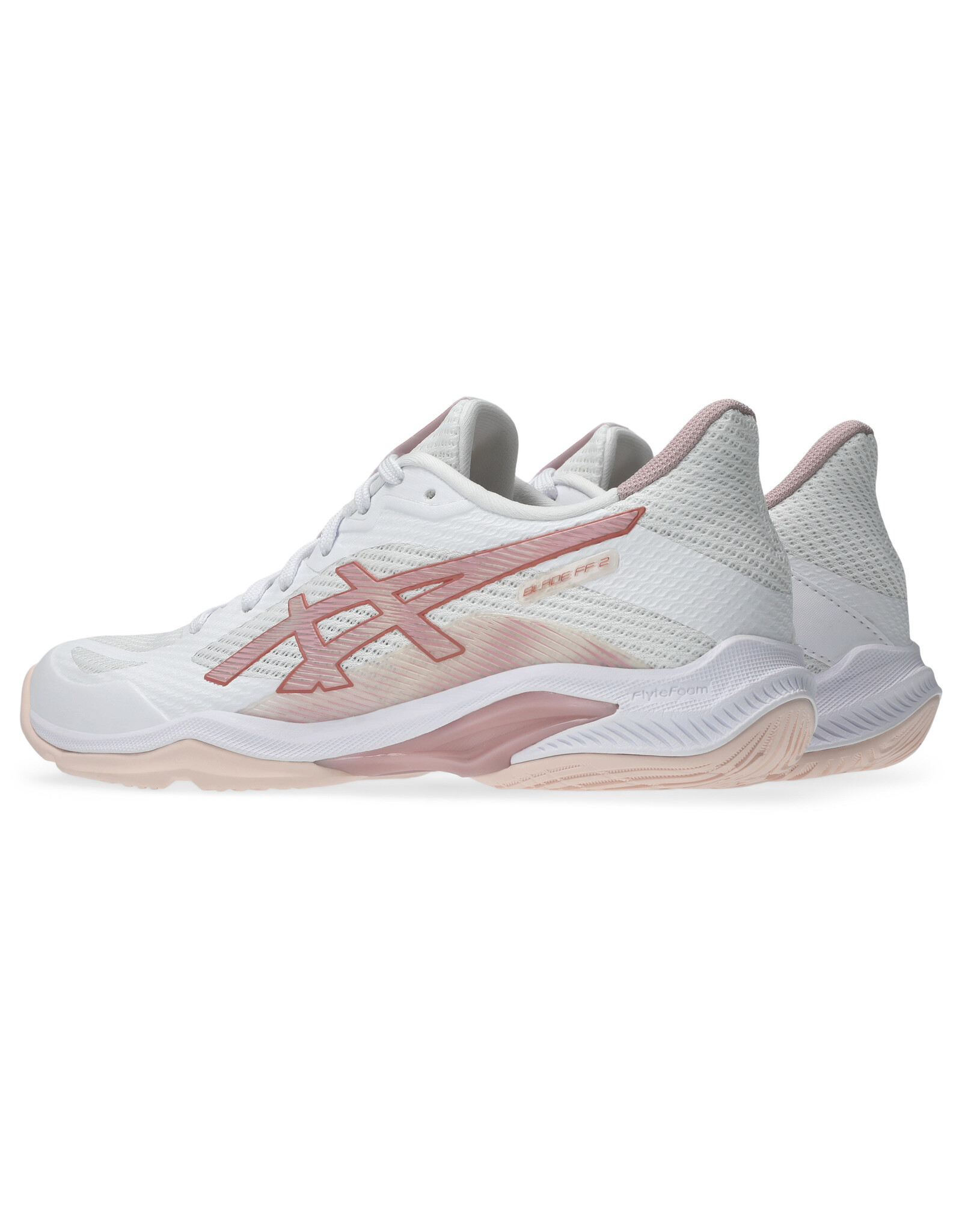 Asics BLADE FF 2-Dames-WHITE/MORGANITE