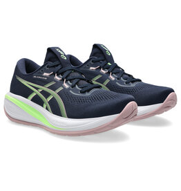 Asics GEL-CUMULUS 28-Dames-MIDNIGHT/ILLUMINATE GREEN