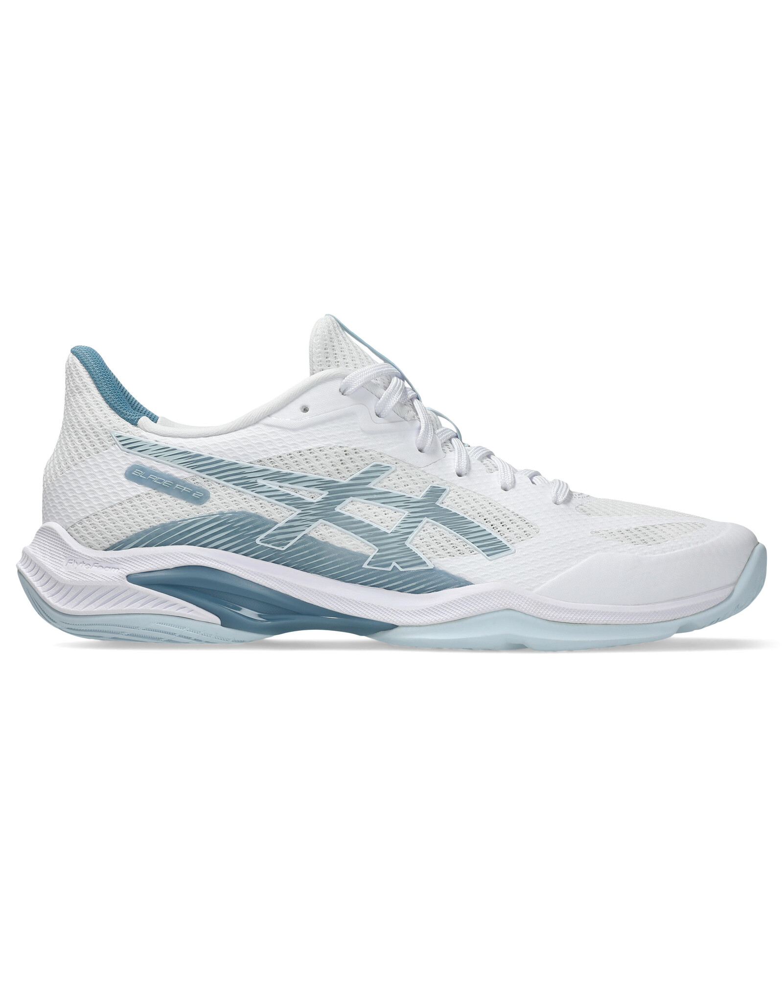 Asics BLADE FF 2-Heren-WHITE/COOL GREY