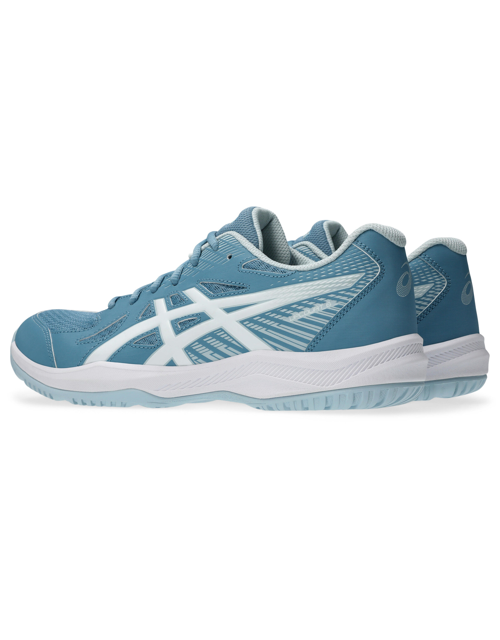 Asics UPCOURT 6-Heren-SABA BLUE/WHITE