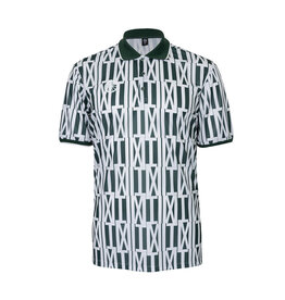 The Indian Maharadja Men pique printed polo-hunter green