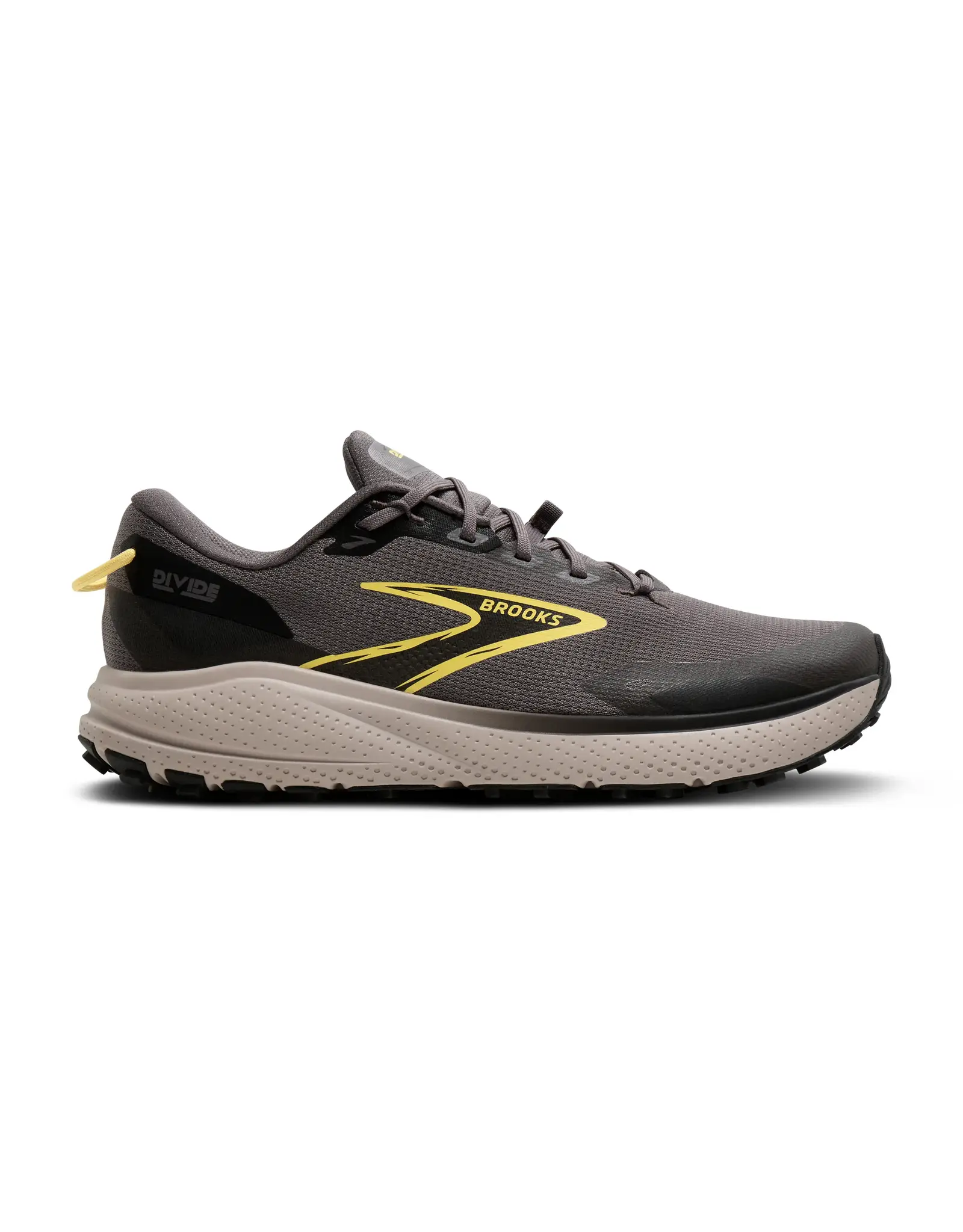 Brooks Divide 6-Heren-Rabbit/Black/Golden Hour