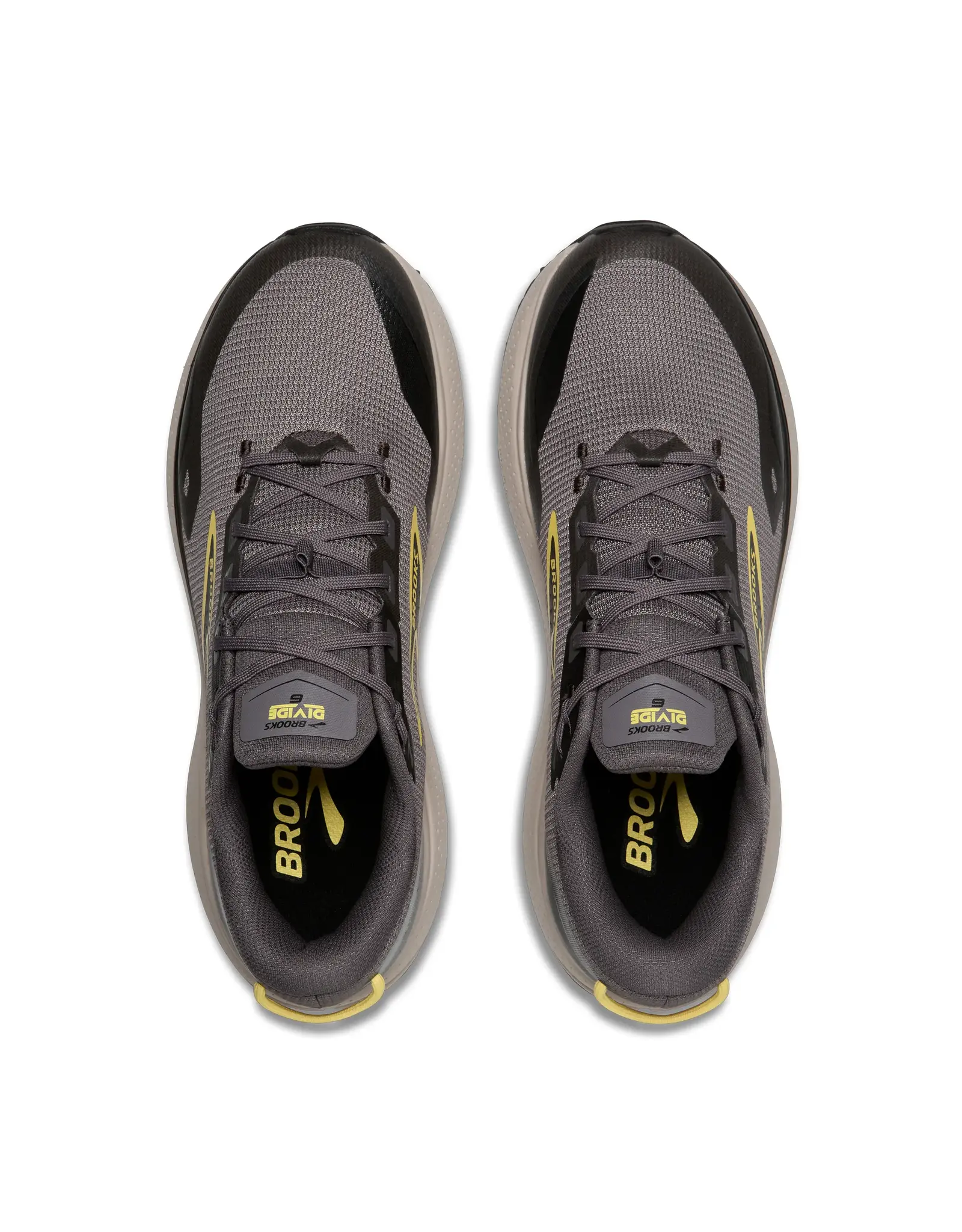 Brooks Divide 6-Heren-Rabbit/Black/Golden Hour
