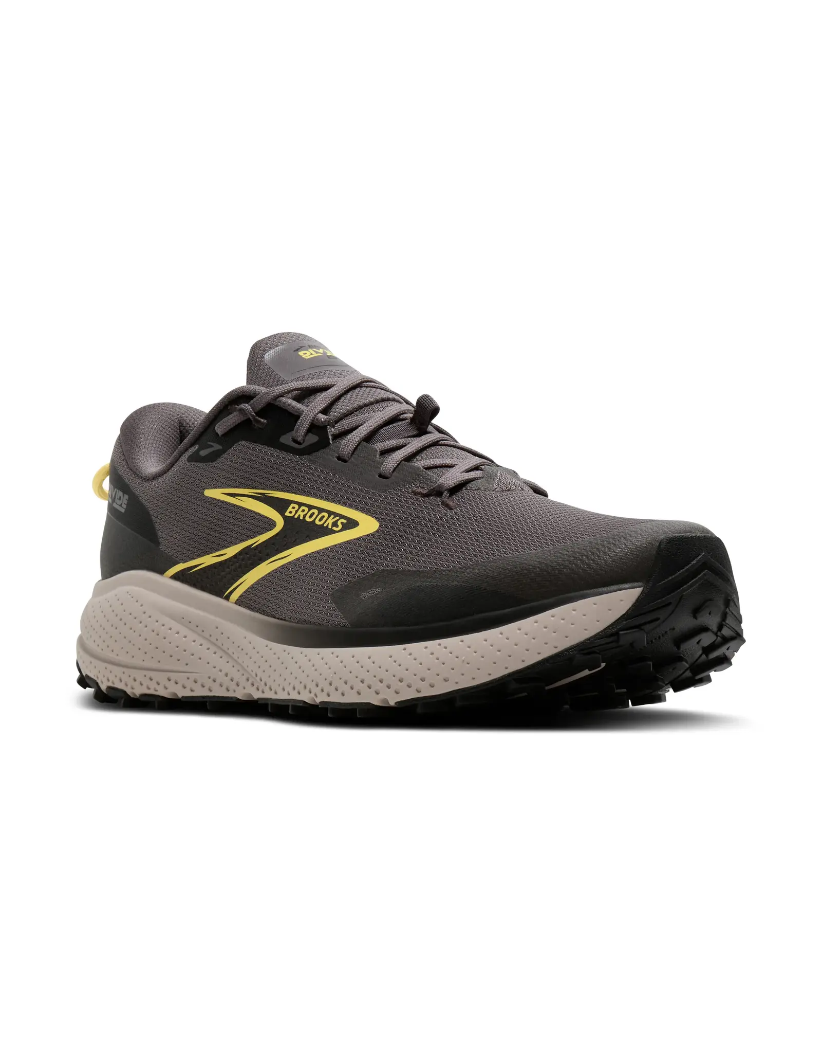 Brooks Divide 6-Heren-Rabbit/Black/Golden Hour