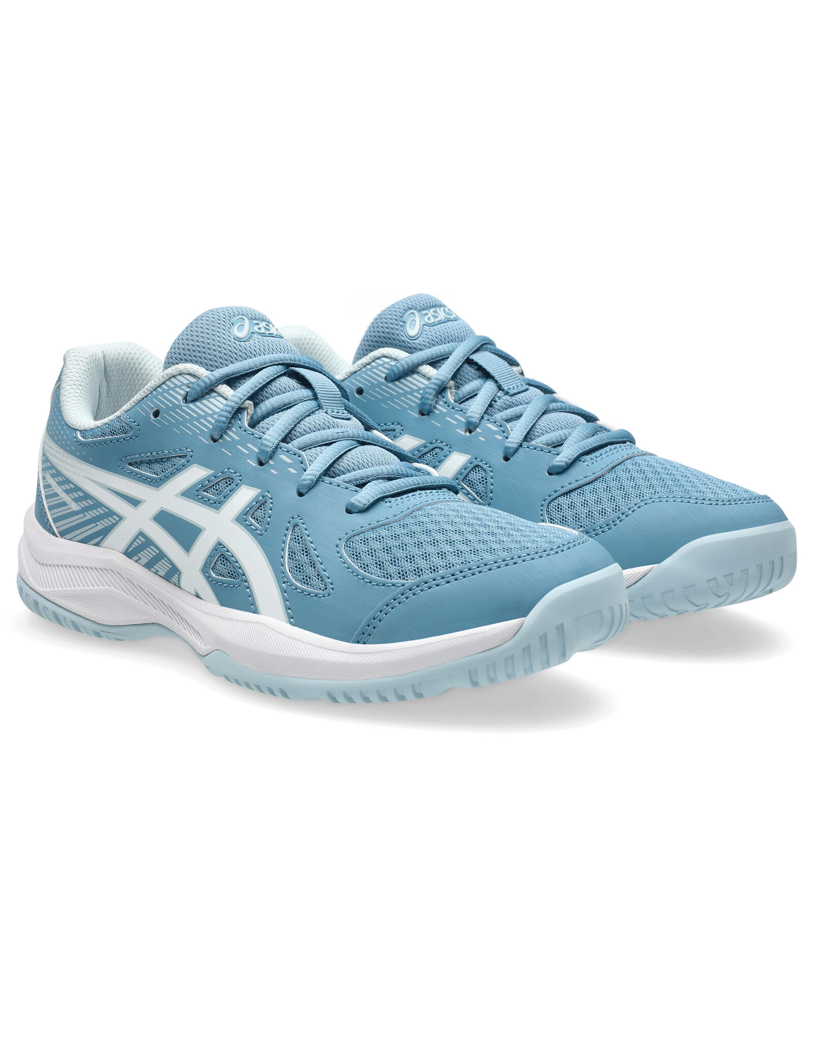 Asics UPCOURT 6 GS-Kinderen-SABA BLUE/WHITE