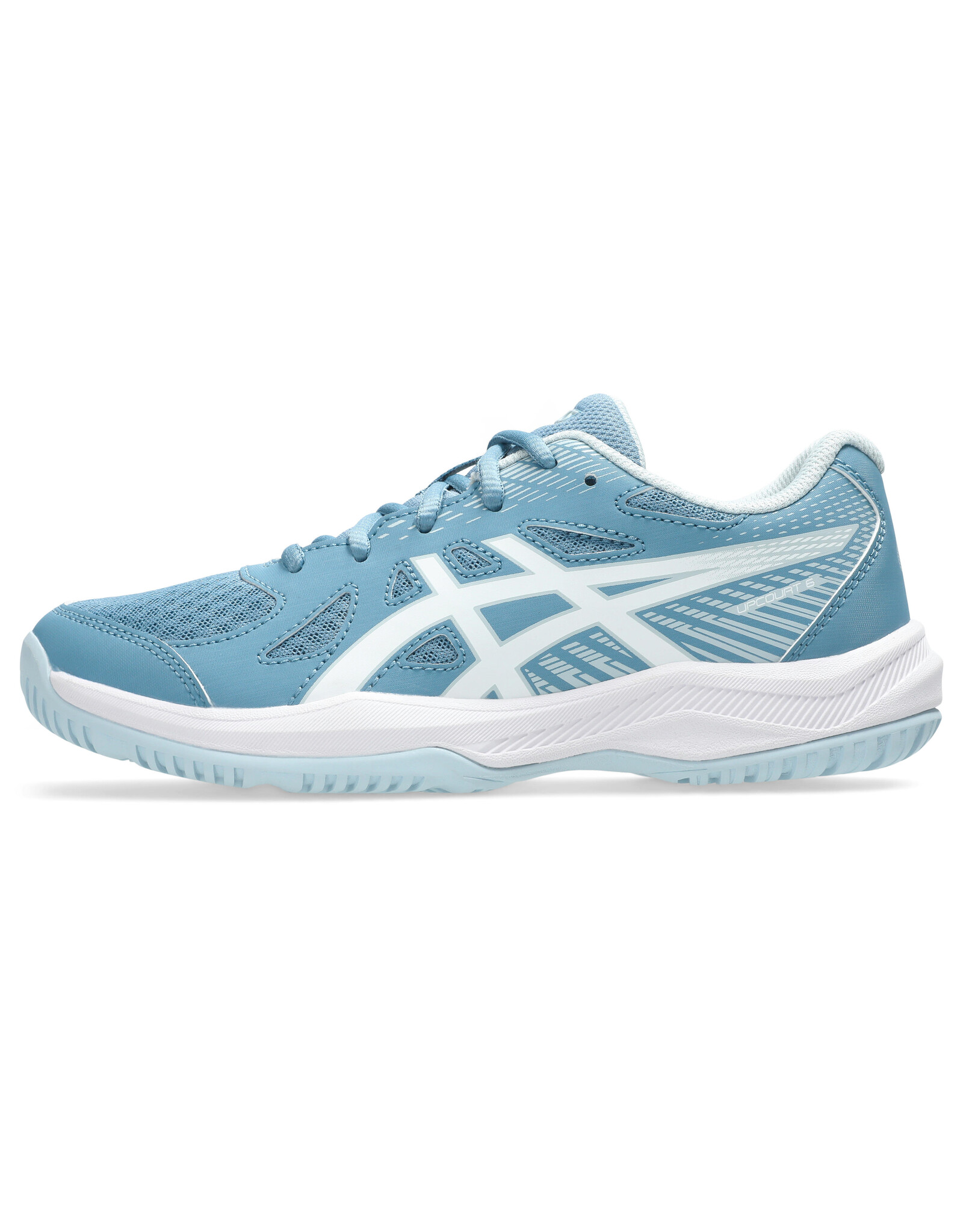 Asics UPCOURT 6 GS-Kinderen-SABA BLUE/WHITE