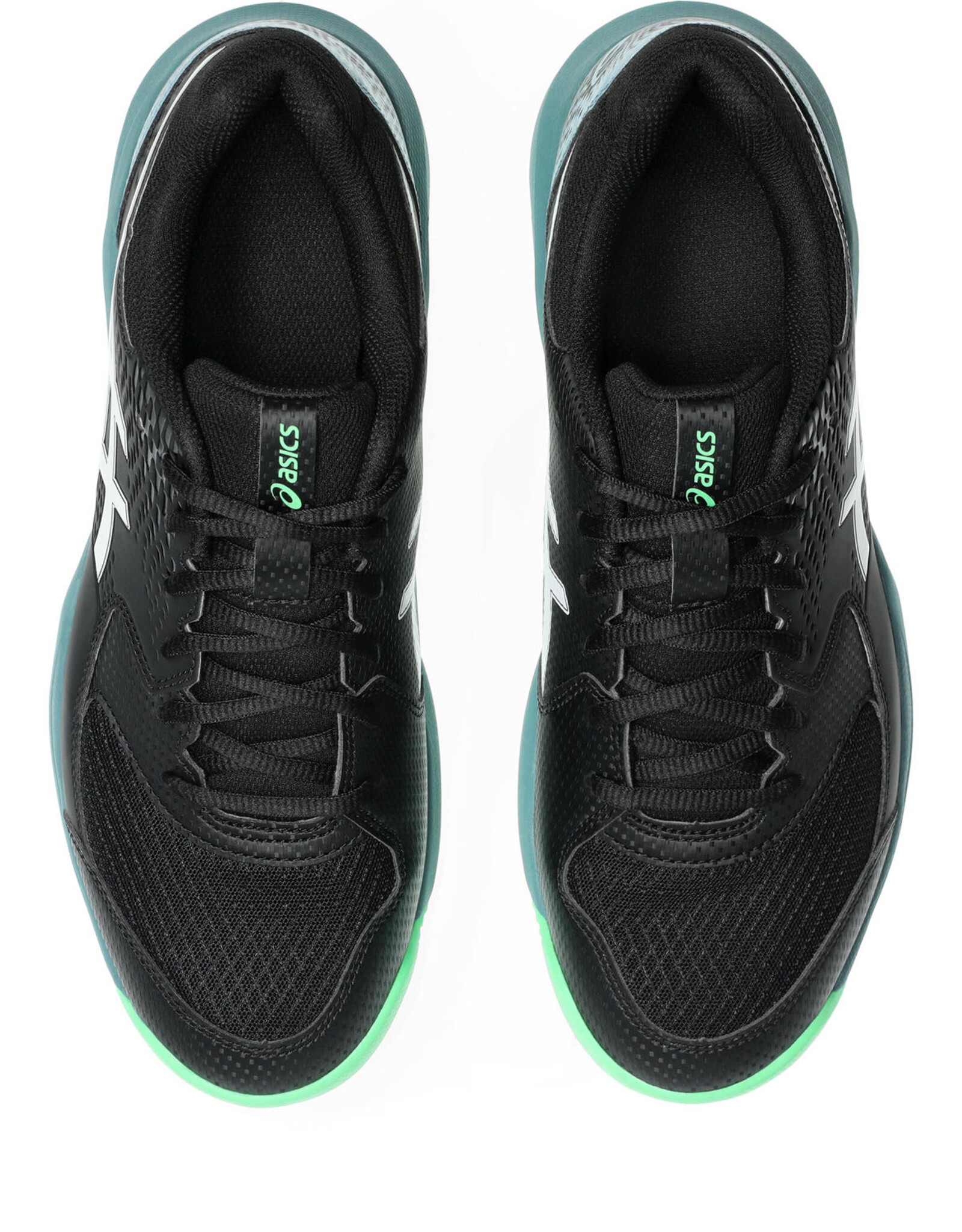 Asics GEL-DEDICATE 8 PADEL-Heren-BLACK/VITAL GREEN