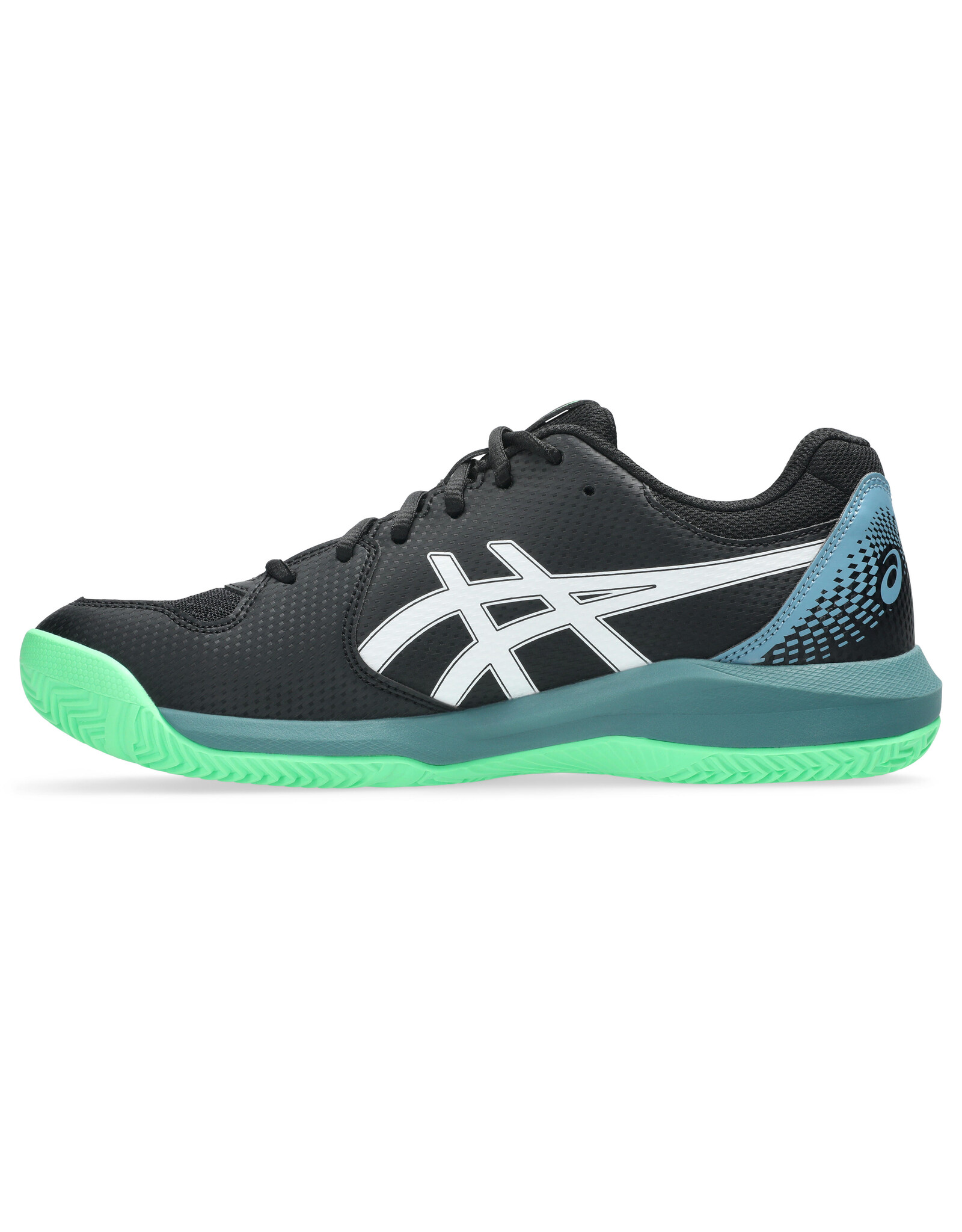 Asics GEL-DEDICATE 8 PADEL-Heren-BLACK/VITAL GREEN