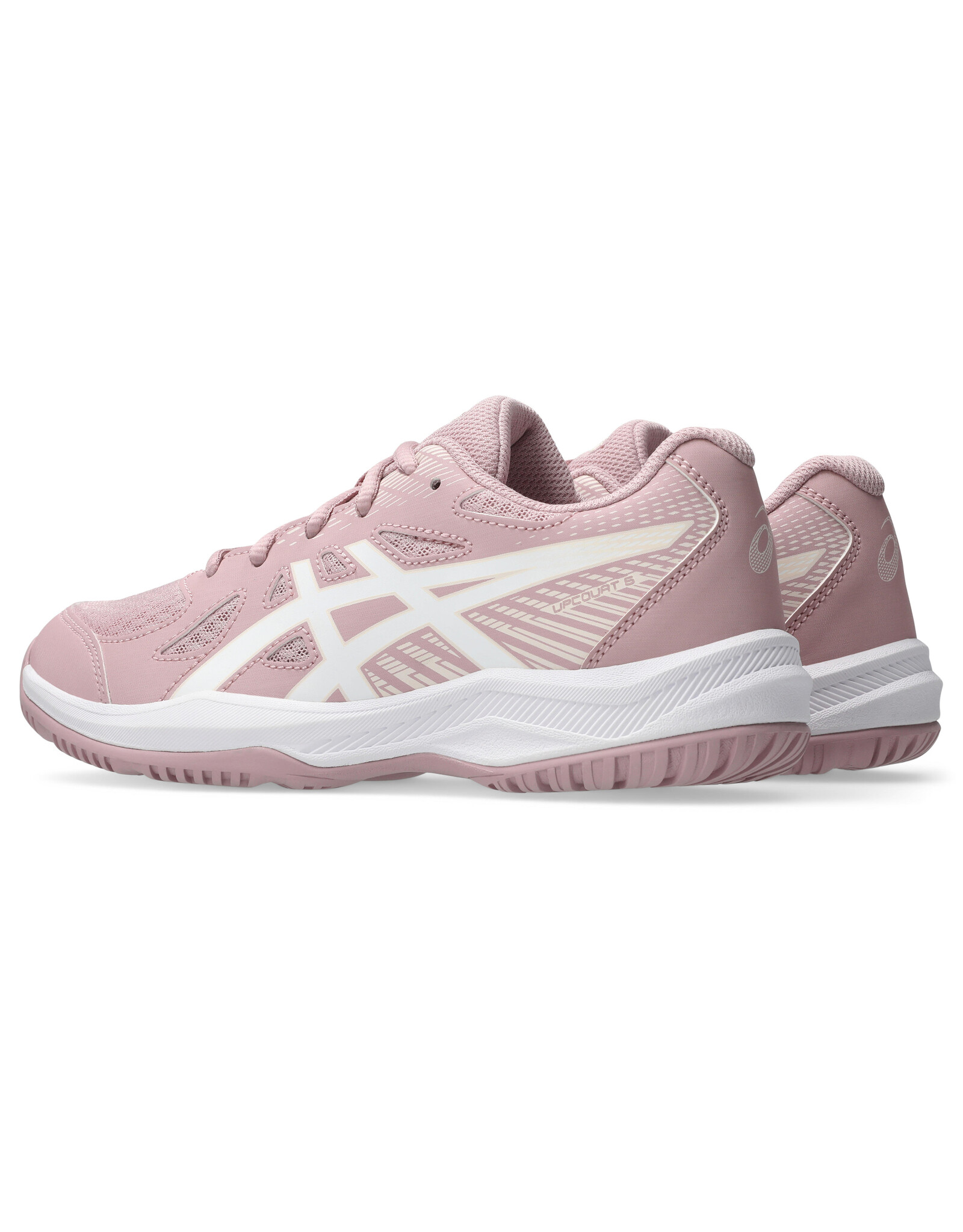 Asics UPCOURT 6 GS-Kinderen-MORGANITE/WHITE