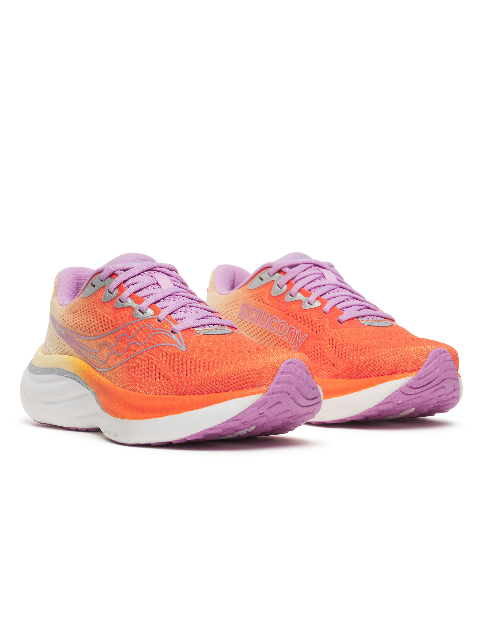 Saucony RIDE 19-Dames-FIRE/ORCHID