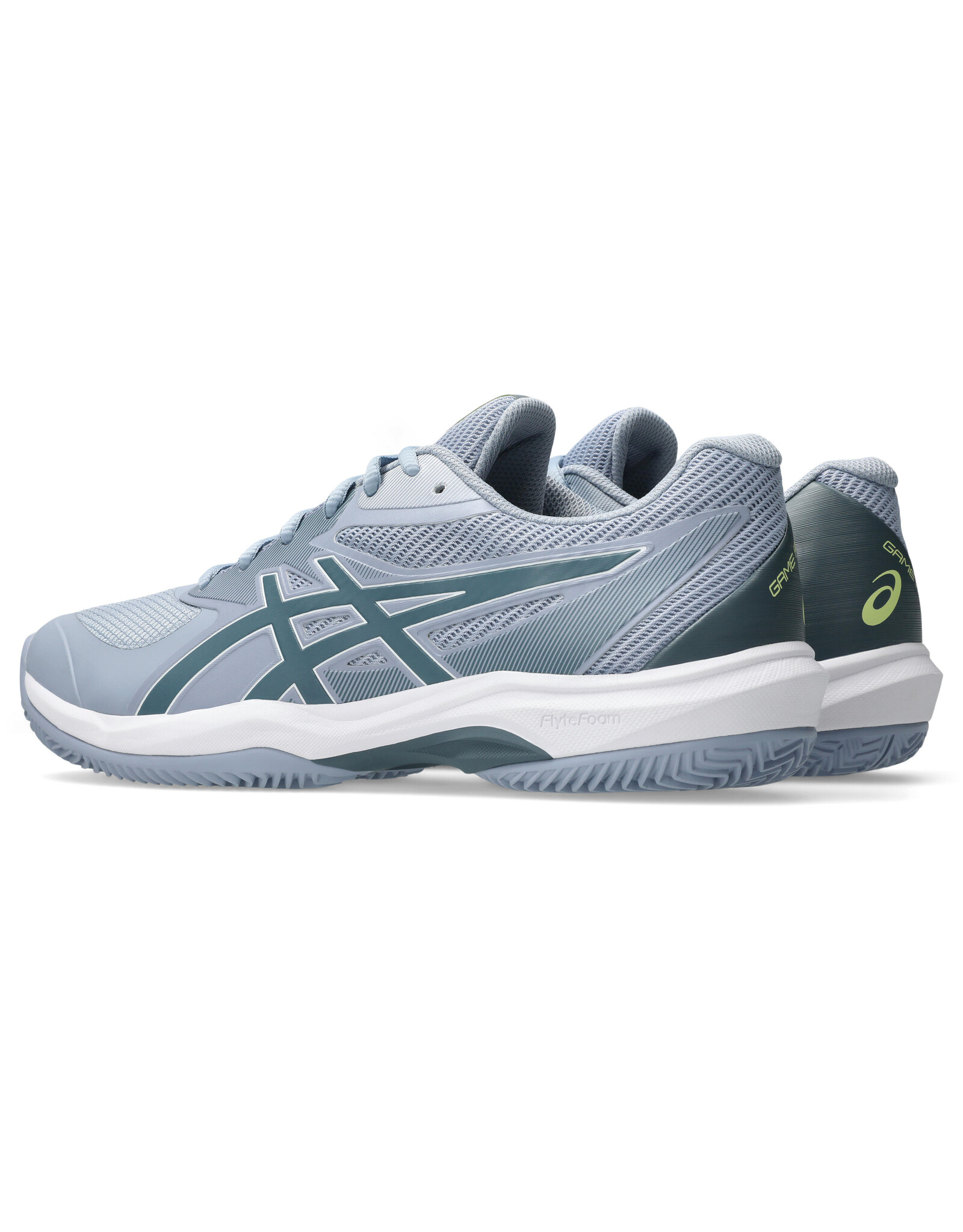 Asics GAME FF CLAY/OC-Heren-GREY BLUE/IRONCLAD
