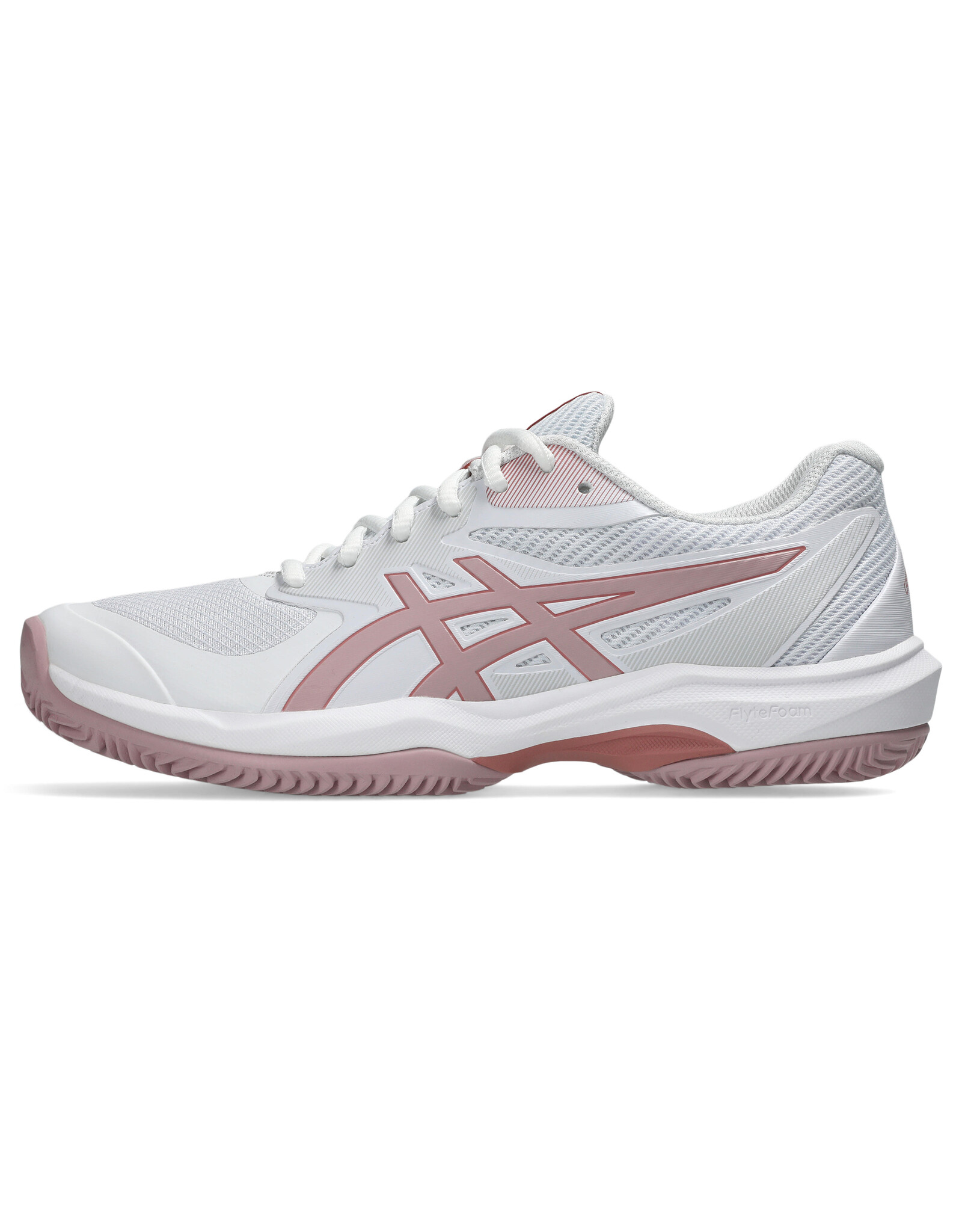 Asics GAME FF CLAY/OC-Dames-WHITE/MORGANITE