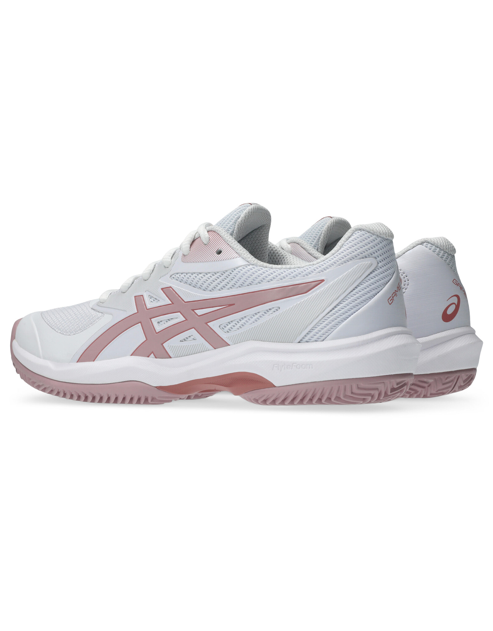 Asics GAME FF CLAY/OC-Dames-WHITE/MORGANITE