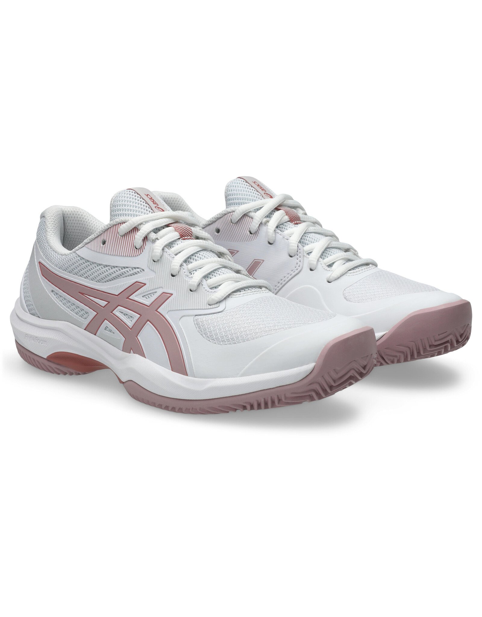Asics GAME FF CLAY/OC-Dames-WHITE/MORGANITE